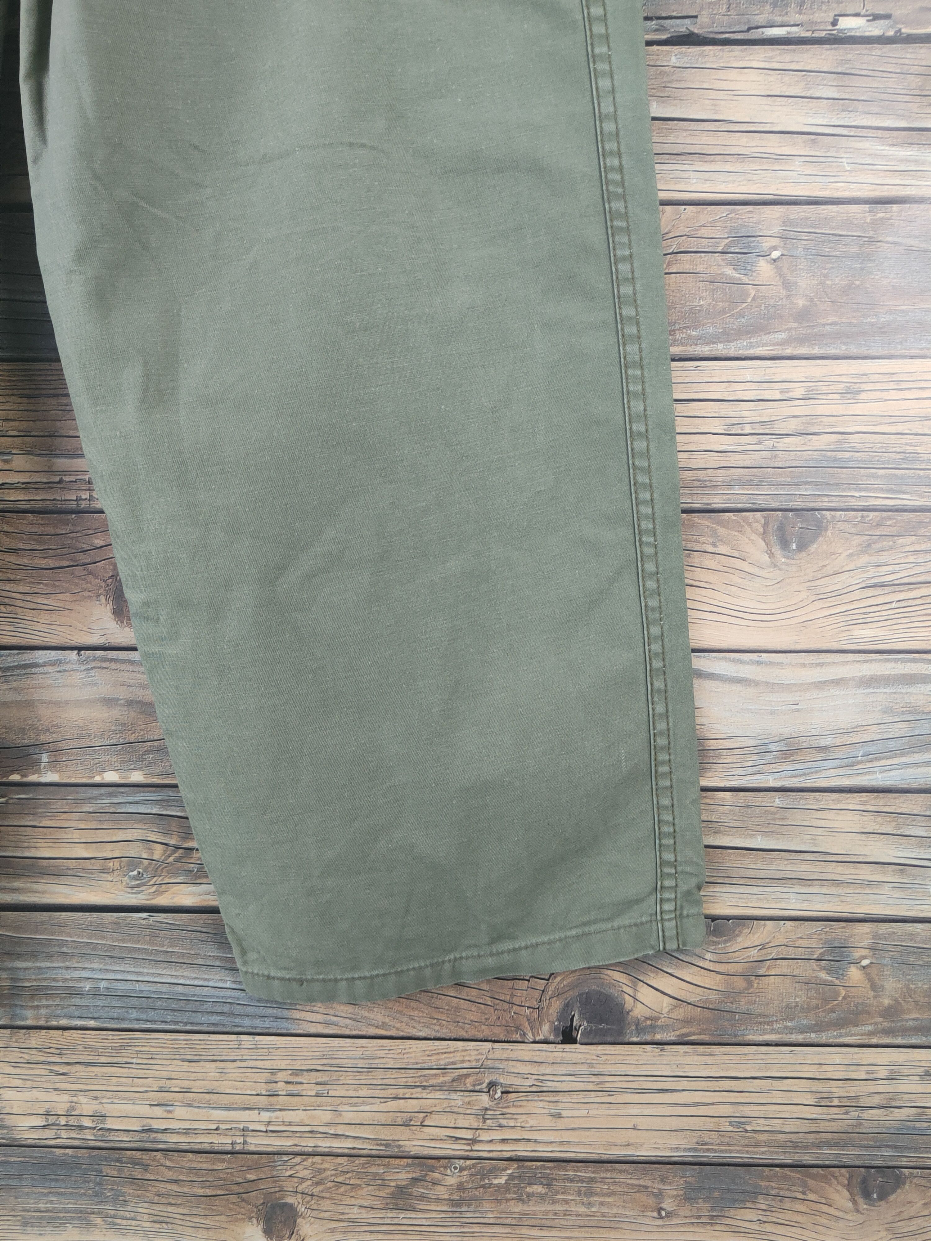 Japanese Brand DL Japanese Brand Green Multipocket Cargo Pants #2110 Size US 30 / EU 46 - 6 Thumbnail