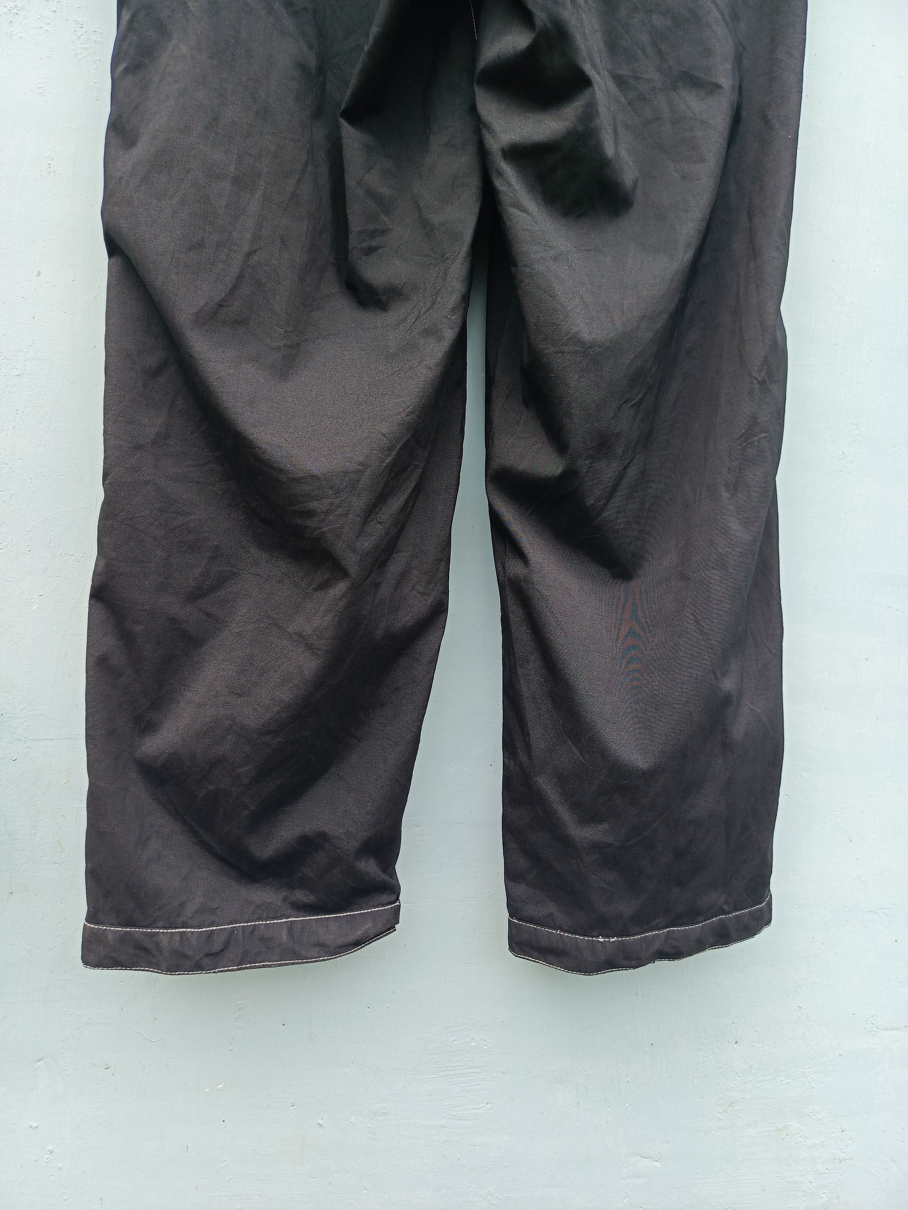 Japanese Brand X-10 black pants Size US 32 / EU 48 - 7 Thumbnail