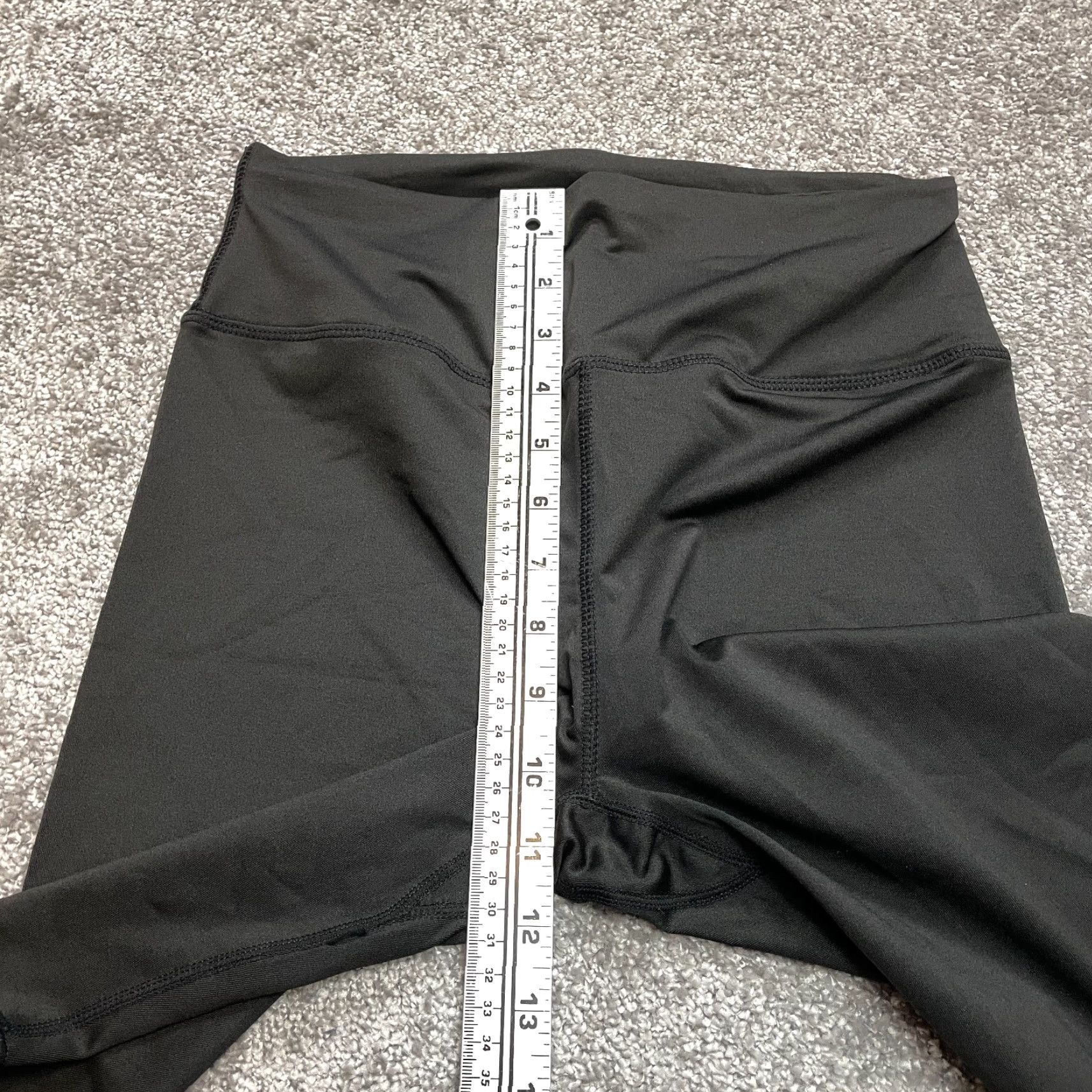 Vintage Unbranded Compression Shorts Womens M Black Stretch Active Gym Yoga New NWT Size 32" / US 10 / IT 46 - 6 Thumbnail
