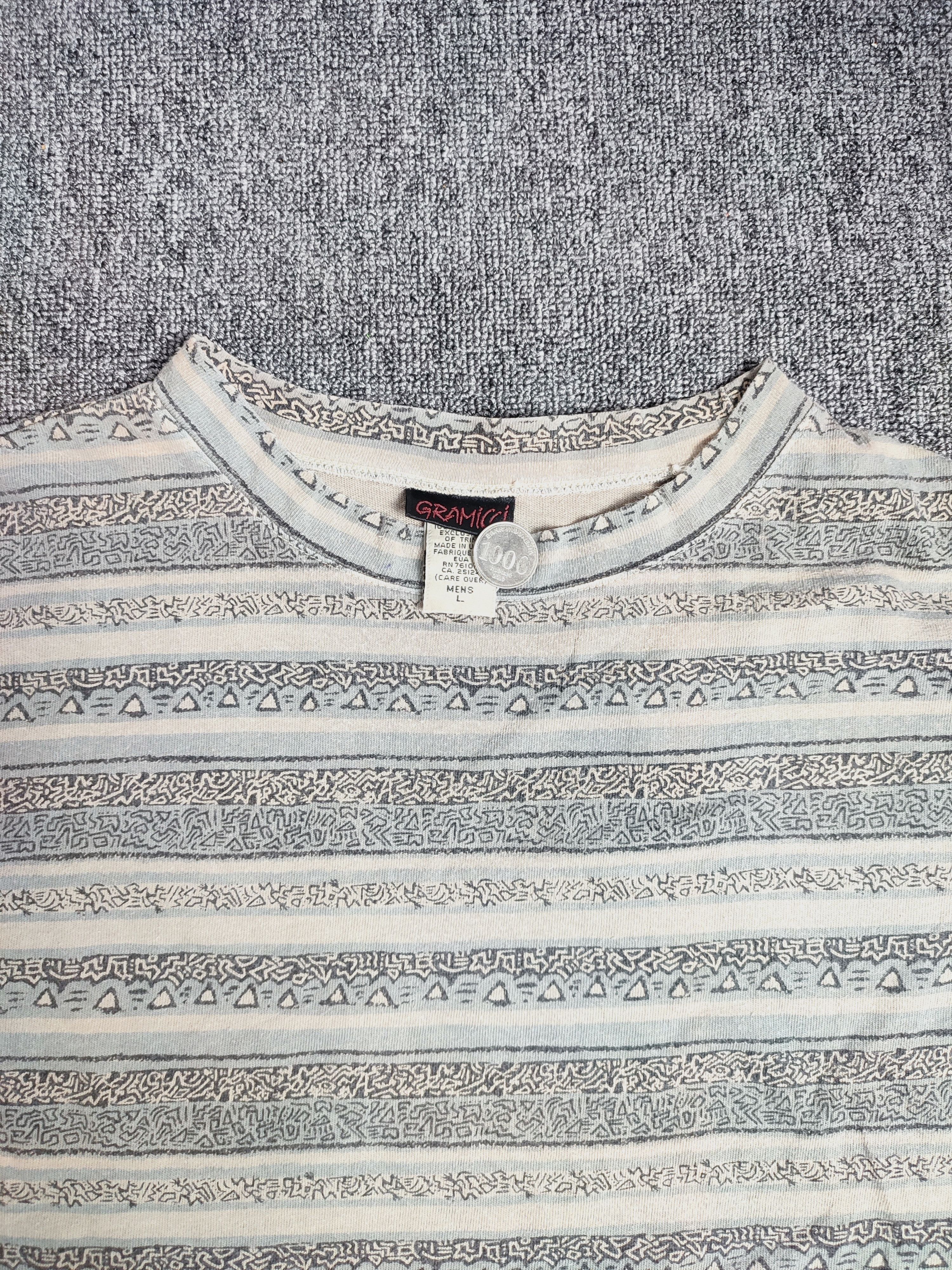 Gramicci Gramicci All Over Print 90s Vintage Tshirts Size US L / EU 52-54 / 3 - 2 Thumbnail