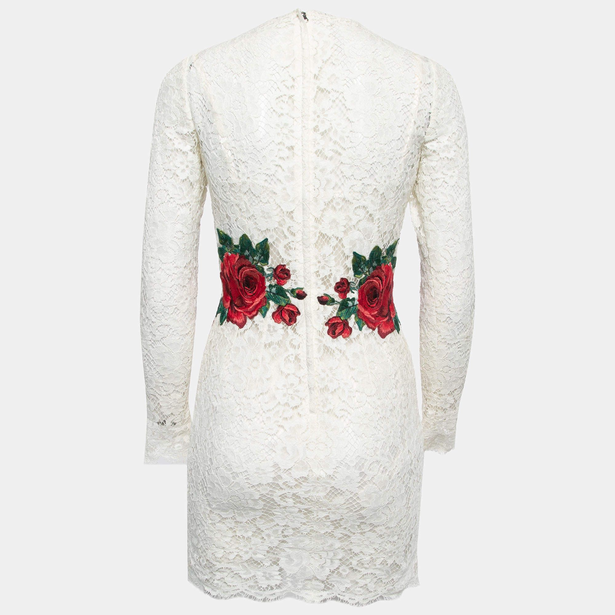 Dolce & Gabbana o1y0825 Floral-Print Mini Dress in Multicolor Size XS / US 0-2 / IT 36-38 - 2 Thumbnail