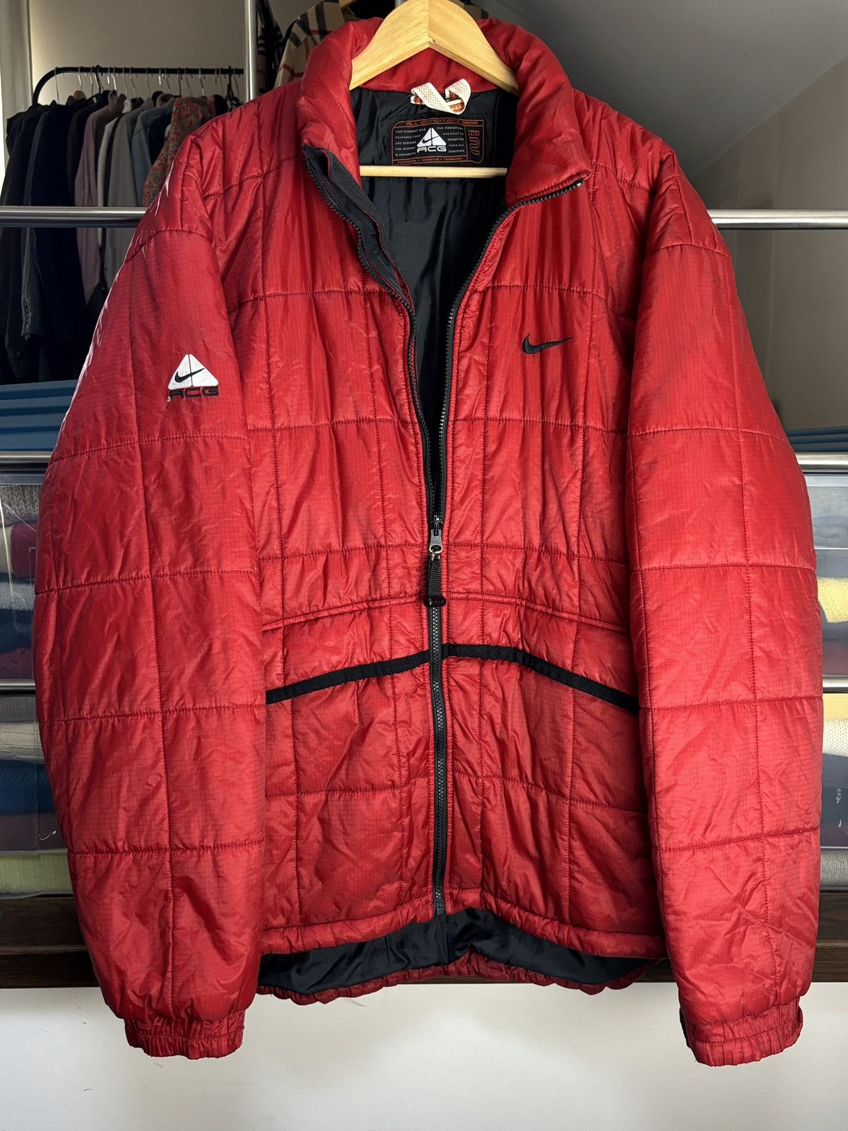 Nike Vintage Nike ACG Prima Loft Synthetic Down Jacket Puffer Size US XXL / EU 58 / 5 - 3 Thumbnail