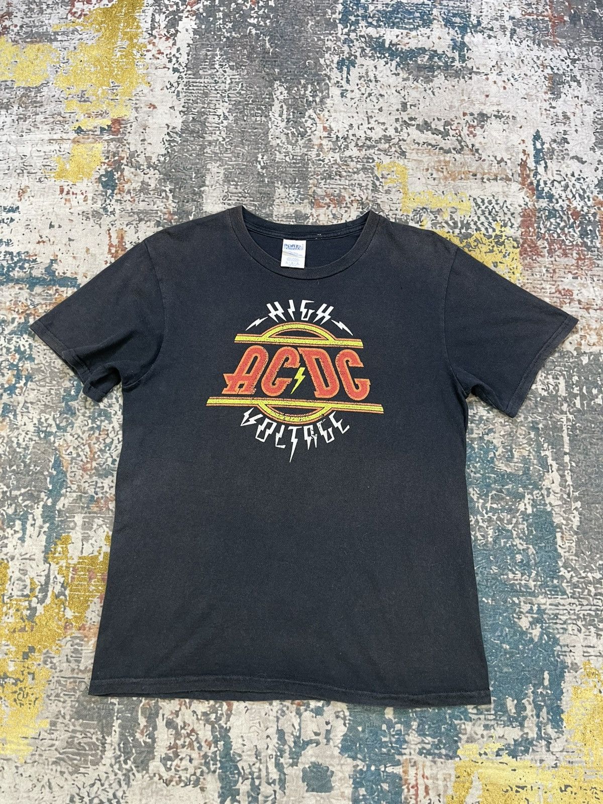 AC/DC ACDC High Voltage Band Tee Shirt Size L / US 10 / IT 46 - 1 Thumbnail
