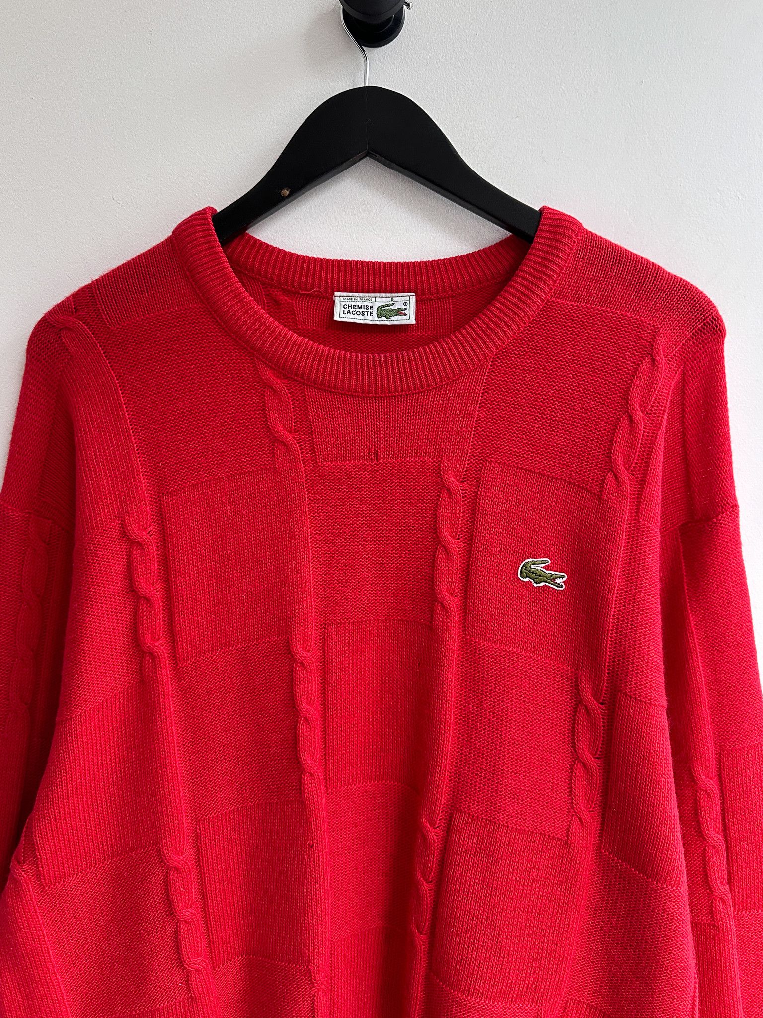 Lacoste Vintage Lacoste Chemise Jumper Sweater Size US L / EU 52-54 / 3 - 2 Thumbnail