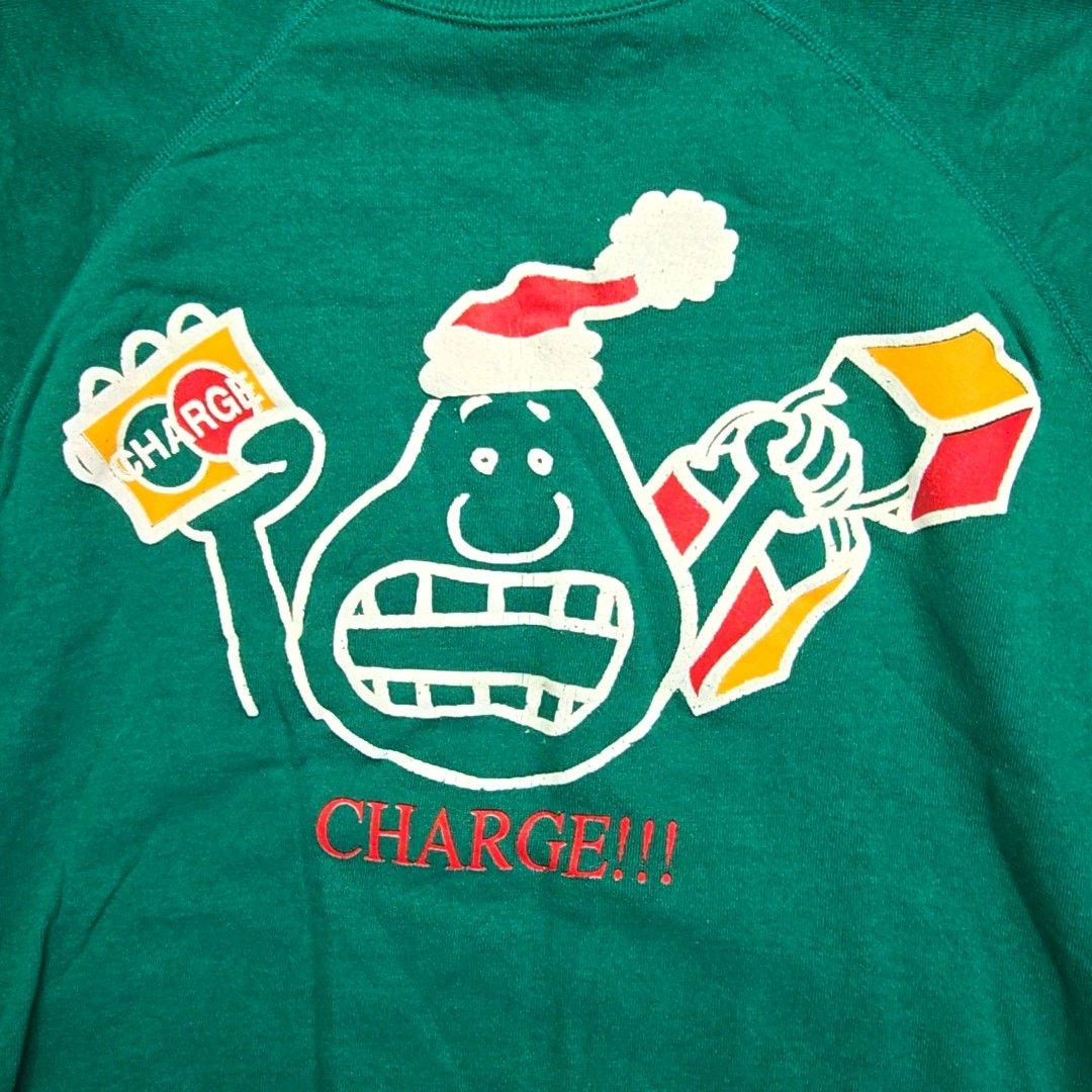 Vintage Vintage Shopping Sweatshirt Graphic Green Christmas 90s XL Size XL / US 12-14 / IT 48-50 - 2 Thumbnail