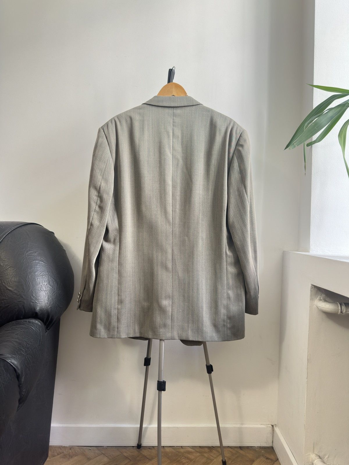 Versace Versace Classic V2 Vintage Grey Blazer Men's Size 50R - 6 Thumbnail