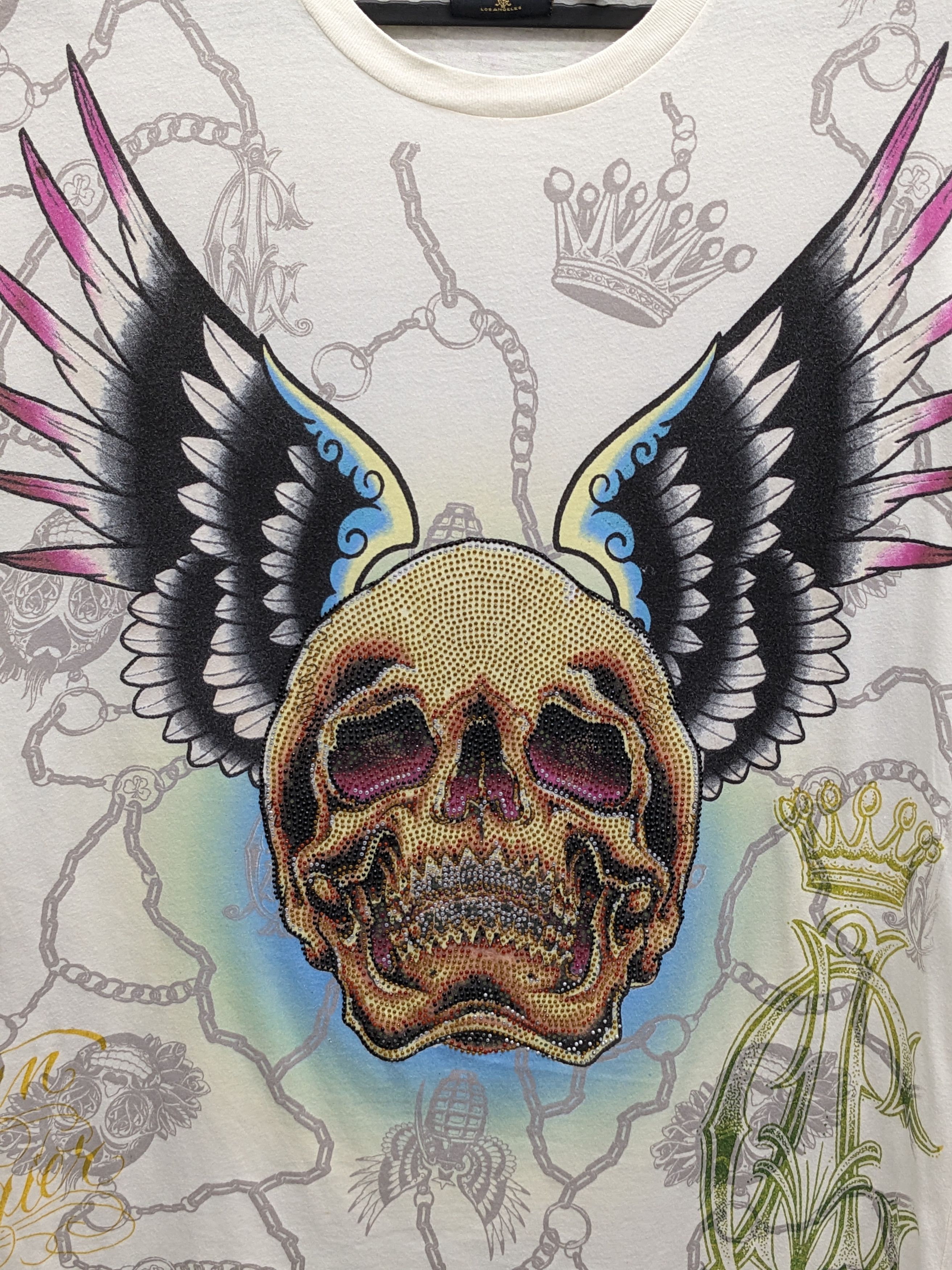 Ed Hardy ED HARDY CHRISTIAN AUDIGIER SKULL TSHIRT Size US M / EU 48-50 / 2 - 3 Thumbnail