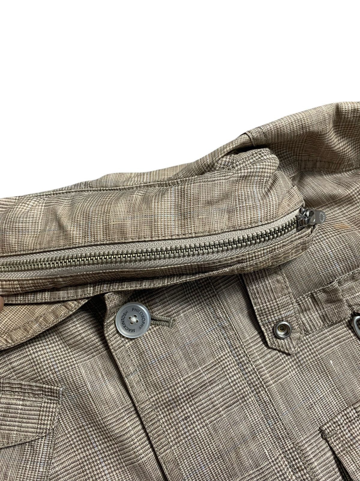 Kiko Kostadinov 2000s KIKO KOSTADINOV MACKINTOSH JACKET MULTI POCKET Size US L / EU 52-54 / 3 - 6 Thumbnail