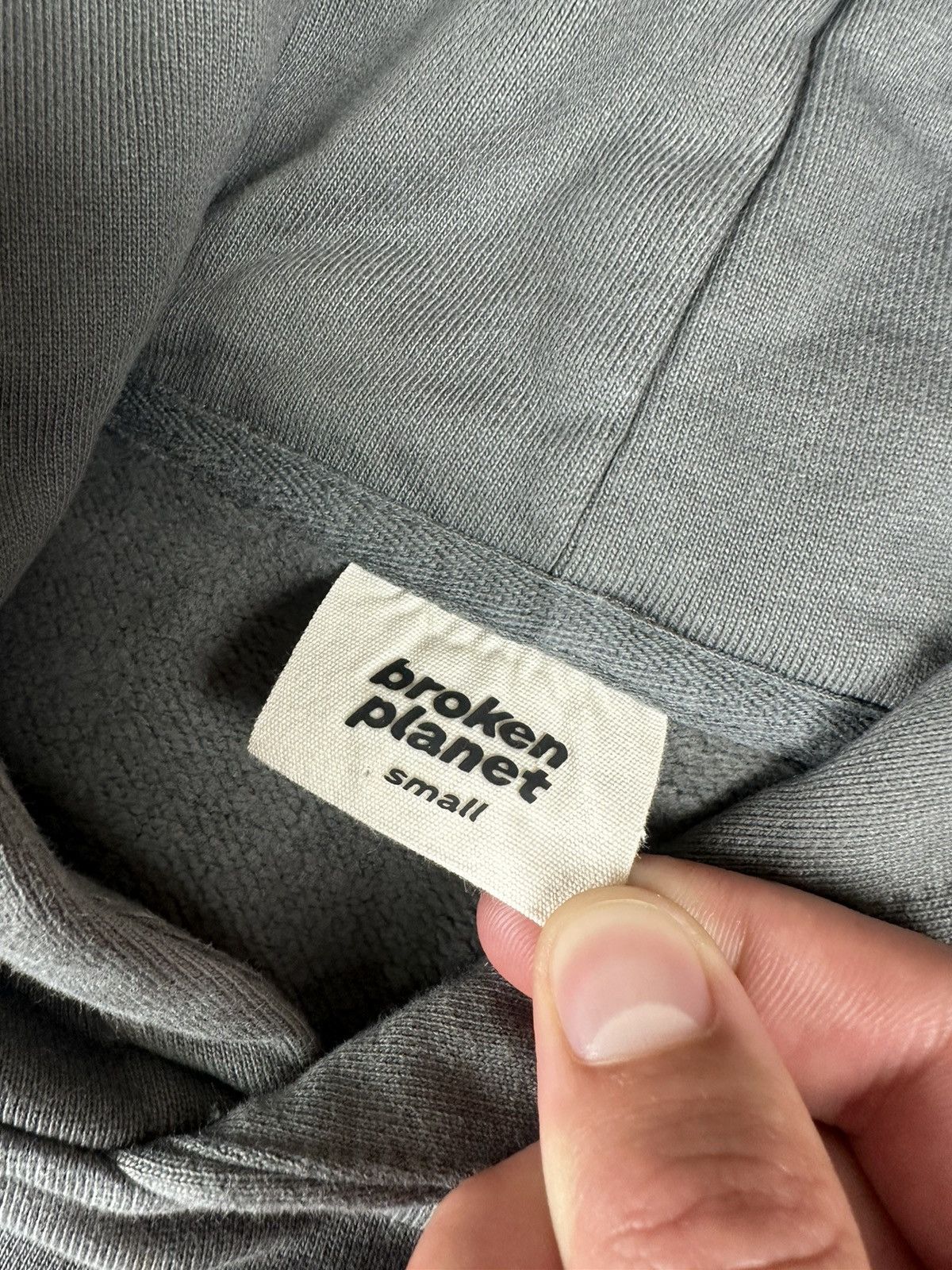 Broken Planet Broken Planet Chaos Gunmetal Grey Hoodie Size US S / EU 44-46 / 1 - 10 Thumbnail