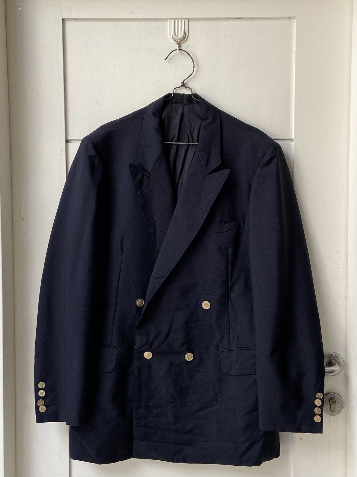 Burberry BURBERRY Navy Suit Size US M / EU 48-50 / 2 - 10 Thumbnail