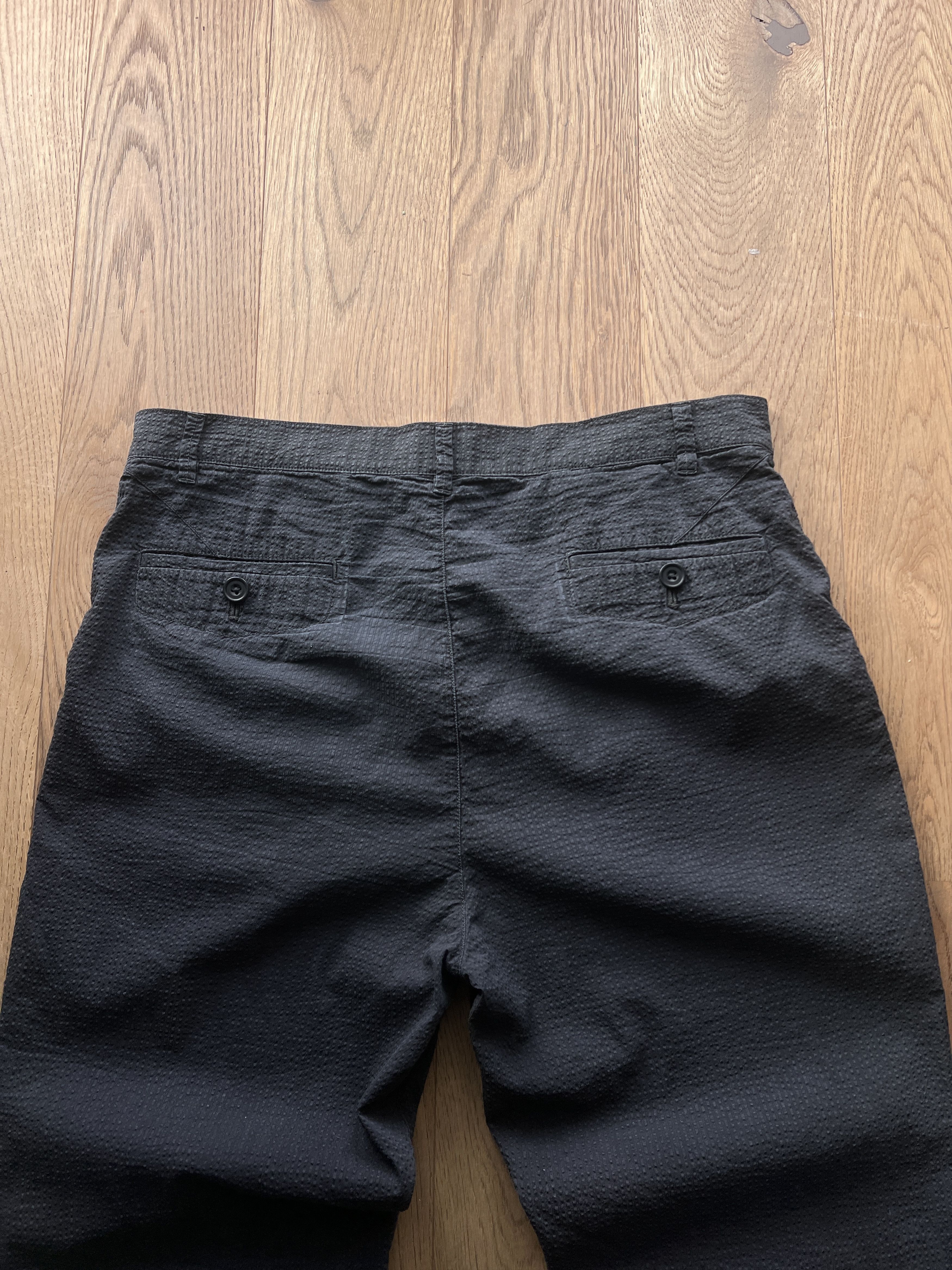 Helmut Lang Rare! Helmut Lang structure cropped pants faded distressed L Size US 34 / EU 50 - 10 Thumbnail