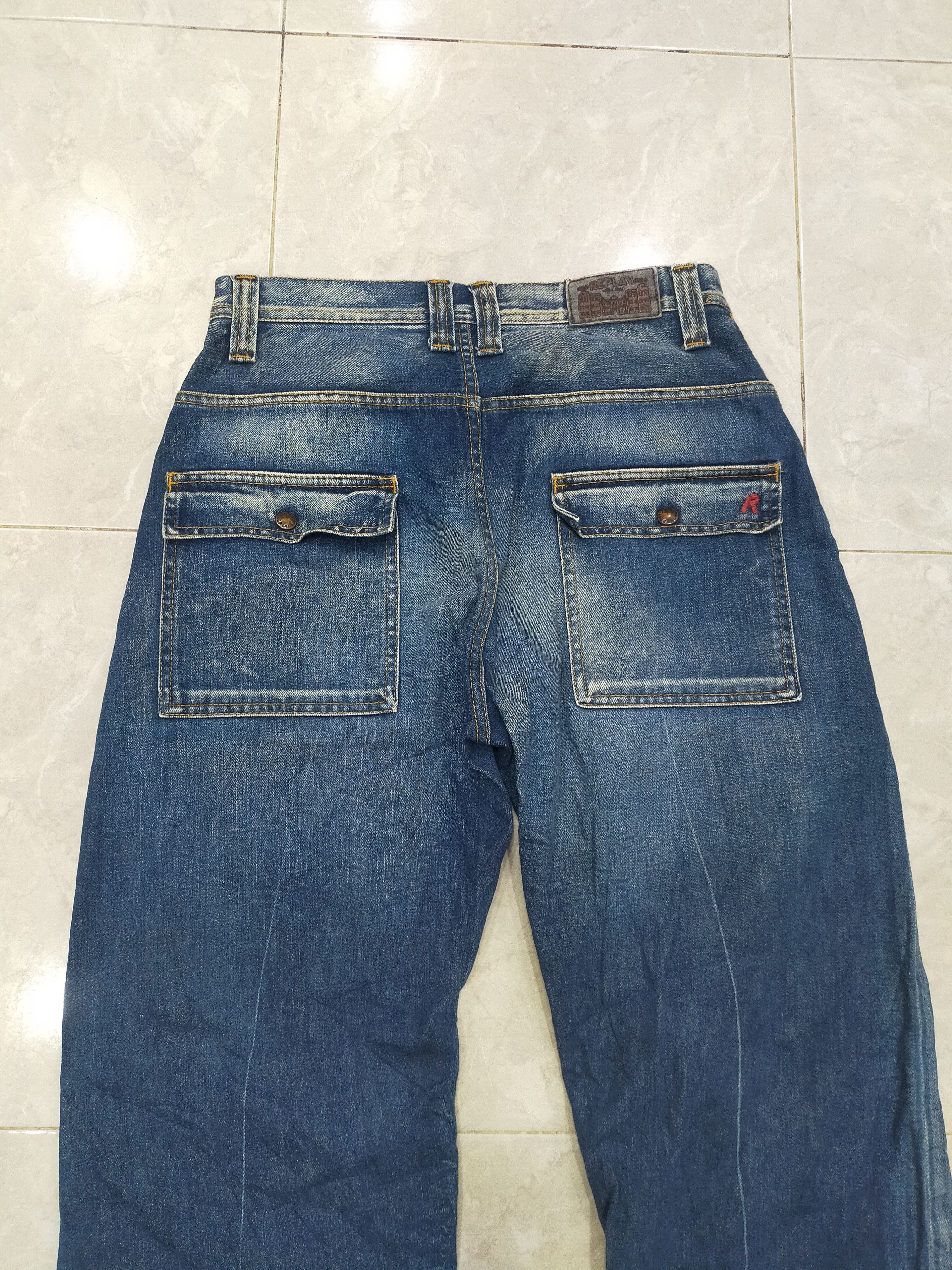 Japanese Brand × Le Grande Bleu (L.G.B.) × Replay Replay Bushpant Size US 31 - 5 Thumbnail