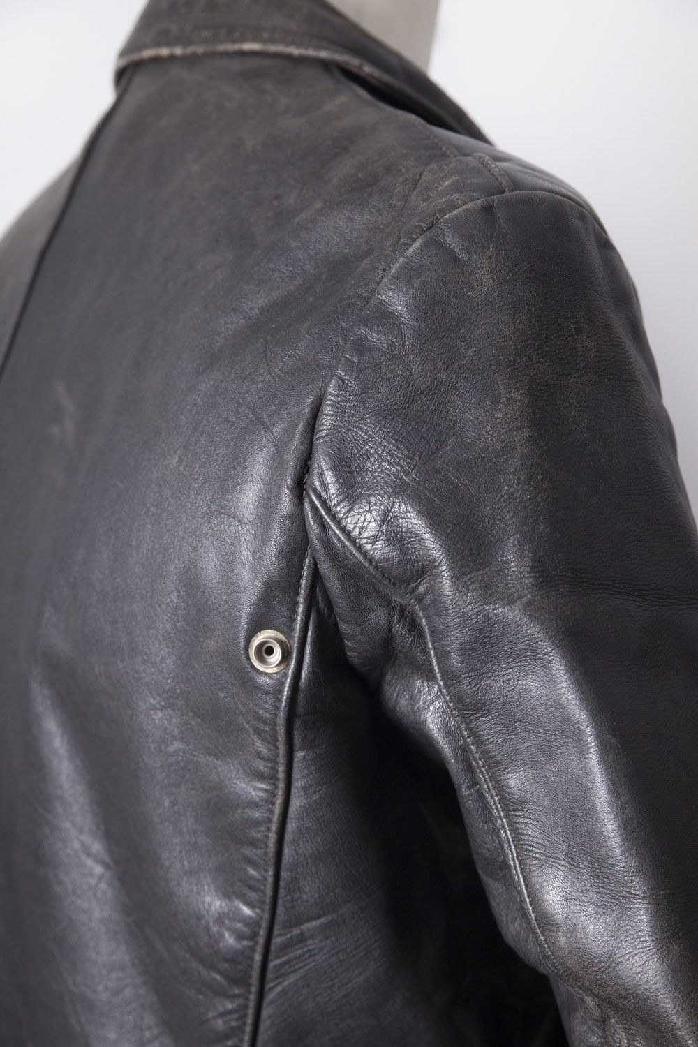 Vintage Vintage 1950's fireman / leather work coat Size US M / EU 48-50 / 2 - 8 Thumbnail