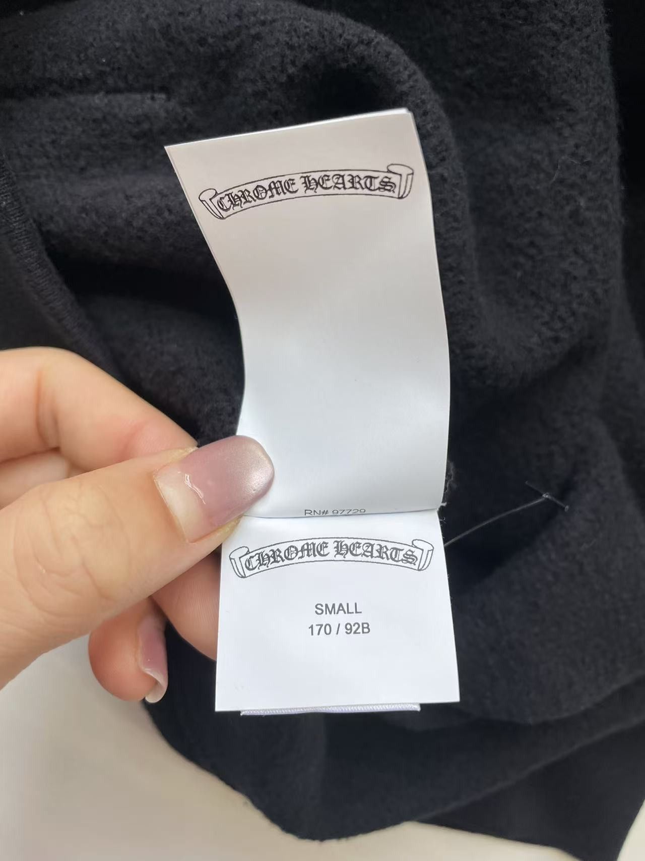 Chrome Hearts Chrome Hearts Black Triple Cross Half Zip Sweatshirt Size US S / EU 44-46 / 1 - 8 Thumbnail