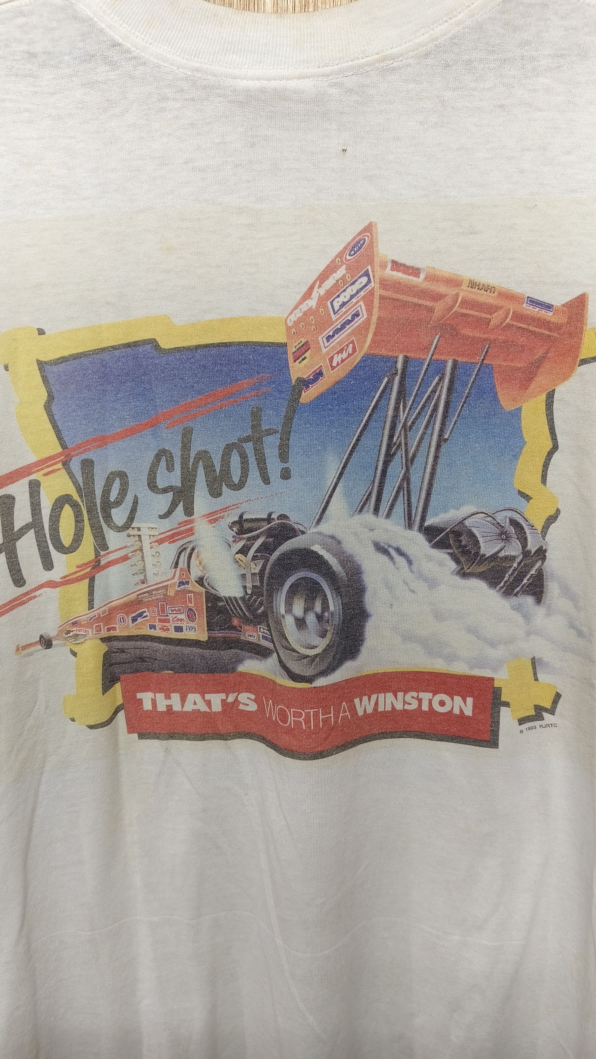 Other vintage 90s WINSTON DRAG RACING - BRAINERD 93 Size US XL / EU 56 / 4 - 12 Thumbnail