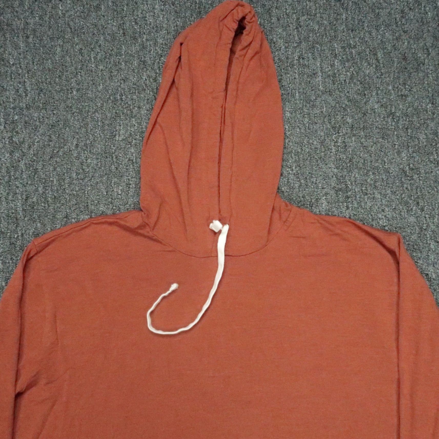Vintage Duck Camp Hoodie Mens 3XL Orange Pullover Lightweight Performance Bamboo Size US XXL / EU 58 / 5 - 2 Thumbnail