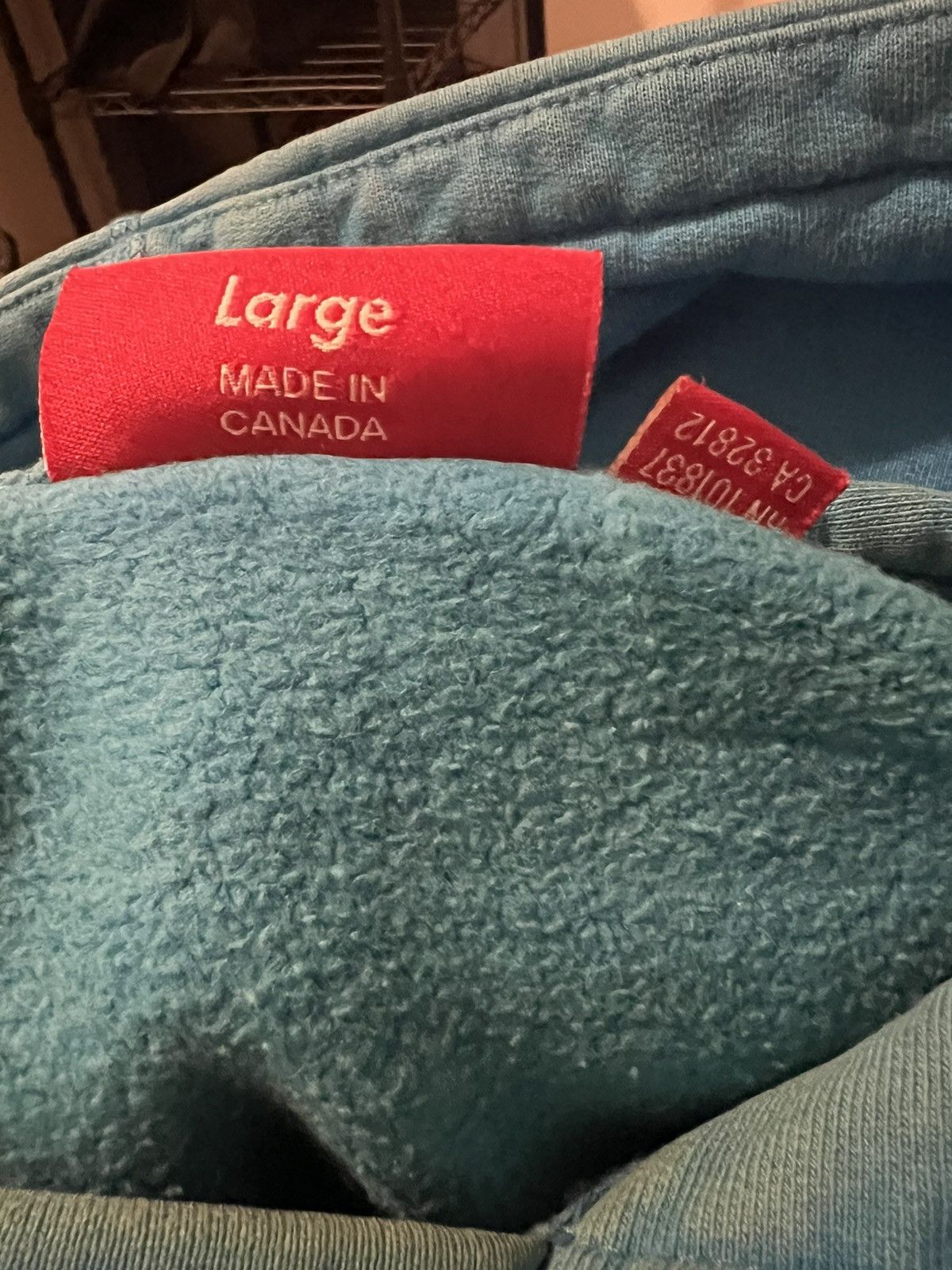 Supreme FW09 Teal Box Logo Hoodie Size US L / EU 52-54 / 3 - 4 Thumbnail