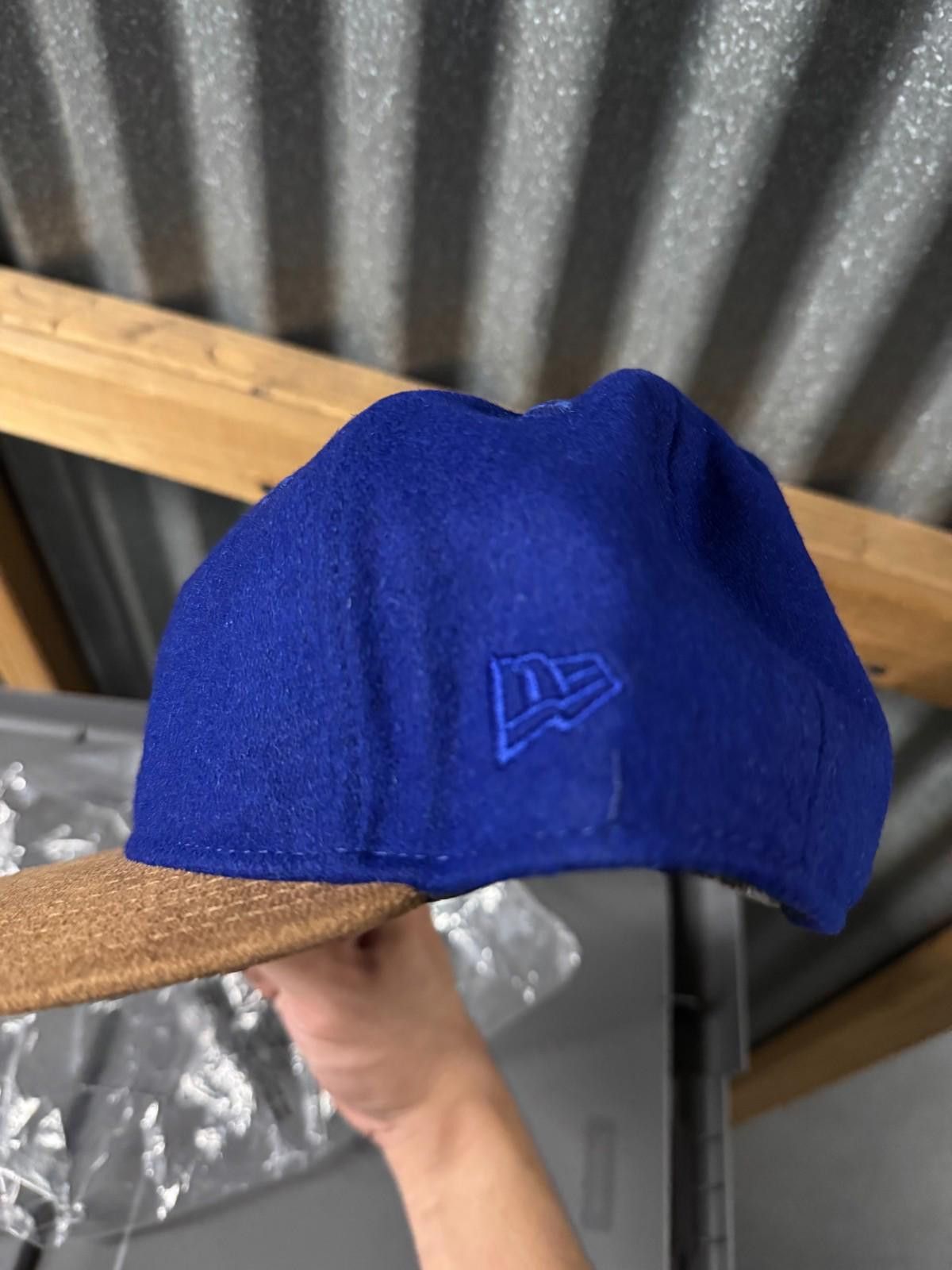 New Era Aime Leon Dore New Era Melton Wool Mets Hat Blue Size ONE SIZE - 6 Thumbnail