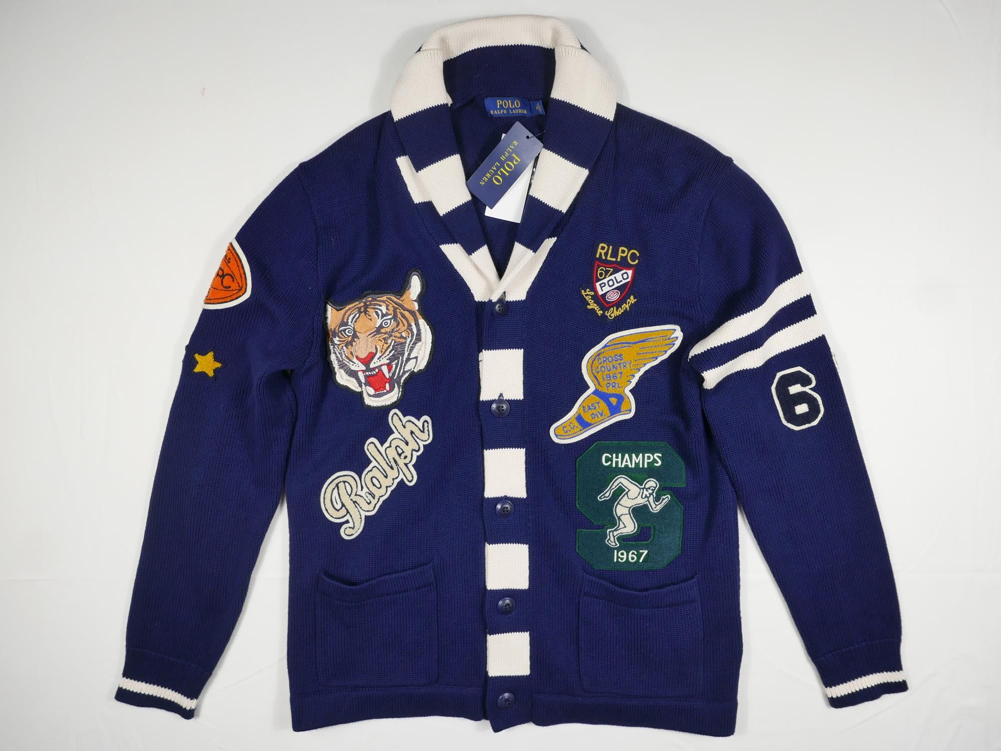 Polo Ralph Lauren Polo Ralph Lauren Cardigan Sweater Varsity 