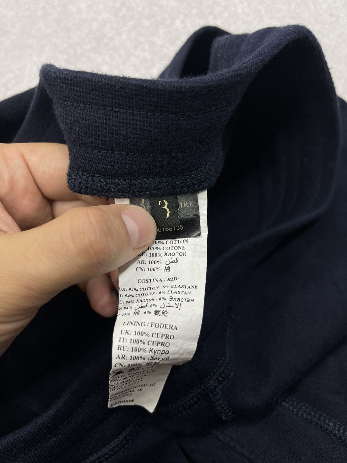 Billionaire Couture Billionaire Couture Sweatpants Navy Luxury Made in Italy Size US 32 / EU 48 - 11 Thumbnail