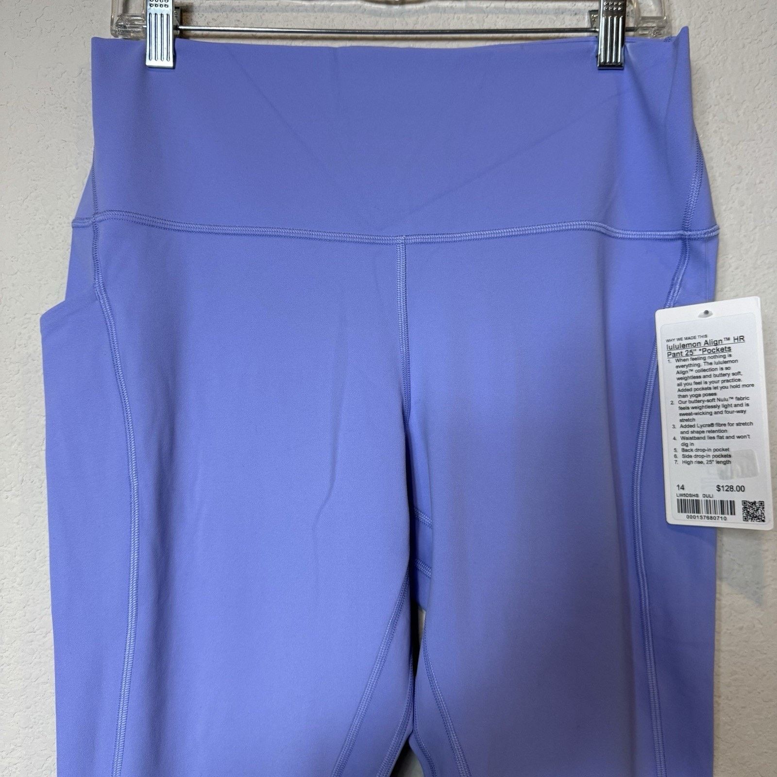 Lululemon Lululemon Align HR Pant Pockets 25” Dusty Lilac Purple 14 Size 36" / US 14 / IT 50 - 4 Thumbnail