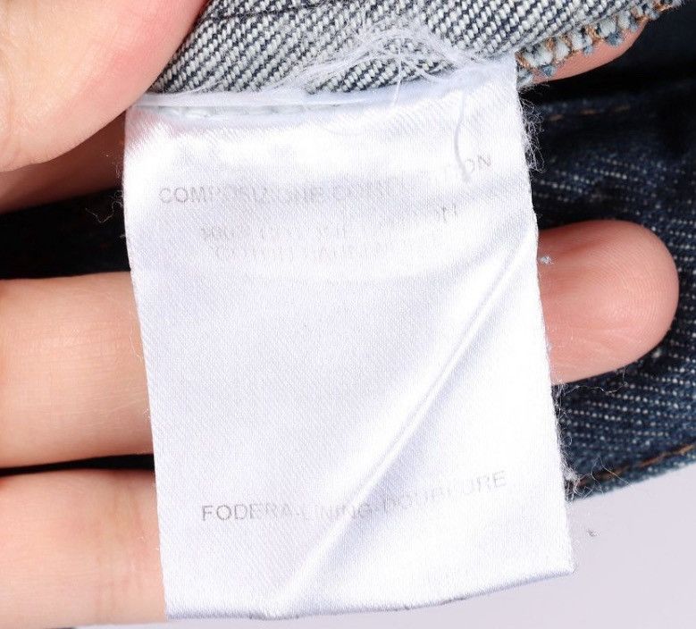 Alexander McQueen Alexander McQueen 2005 Cowboy Belt Detail Denim Jeans Size 28" / US 6 / IT 42 - 6 Thumbnail