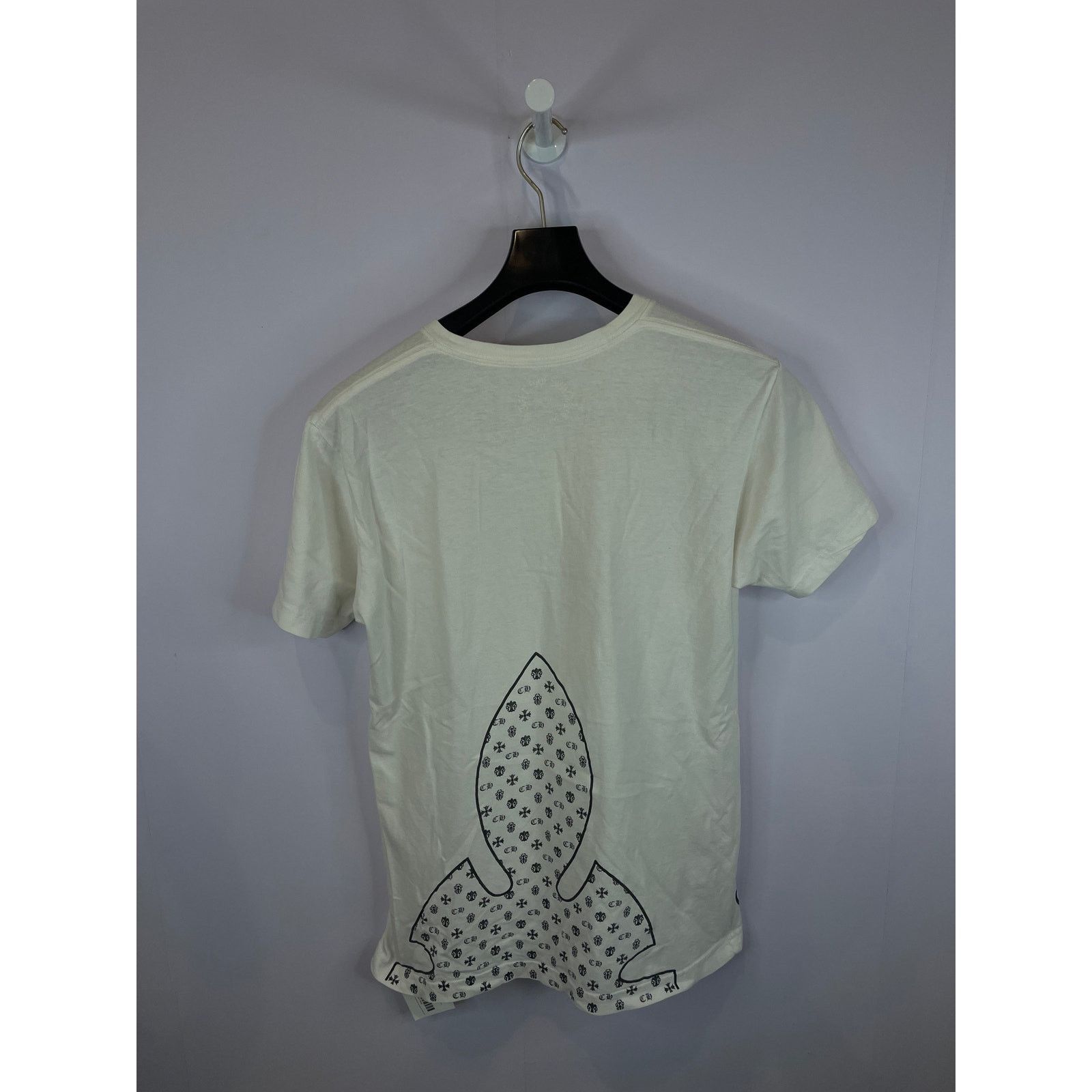 Chrome Hearts Chrome Hearts Fleur Monogram Tee White Used Medium Size US M / EU 48-50 / 2 - 3 Thumbnail