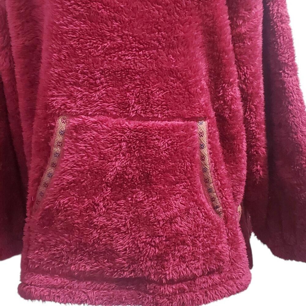 Sundae School CT1956 Sundance Sasha Fleece Fur Oversized Pullover XS Size XS / US 0-2 / IT 36-38 - 3 Thumbnail