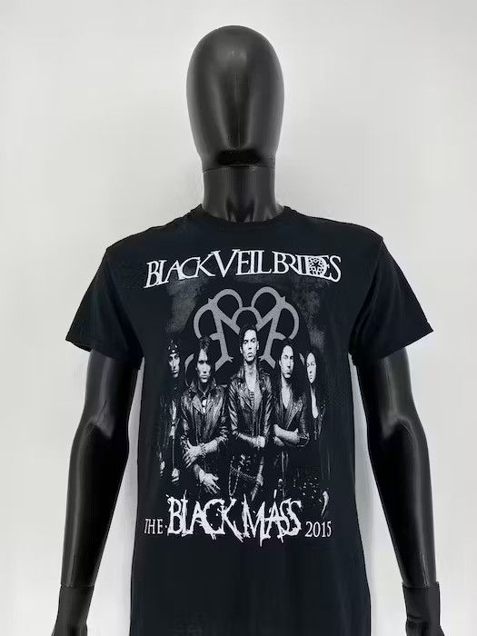 Band Tees Black Veil Brides Tour 2015 T-Shirts Vintage Big Logo Size M Size US M / EU 48-50 / 2 - 9 Thumbnail