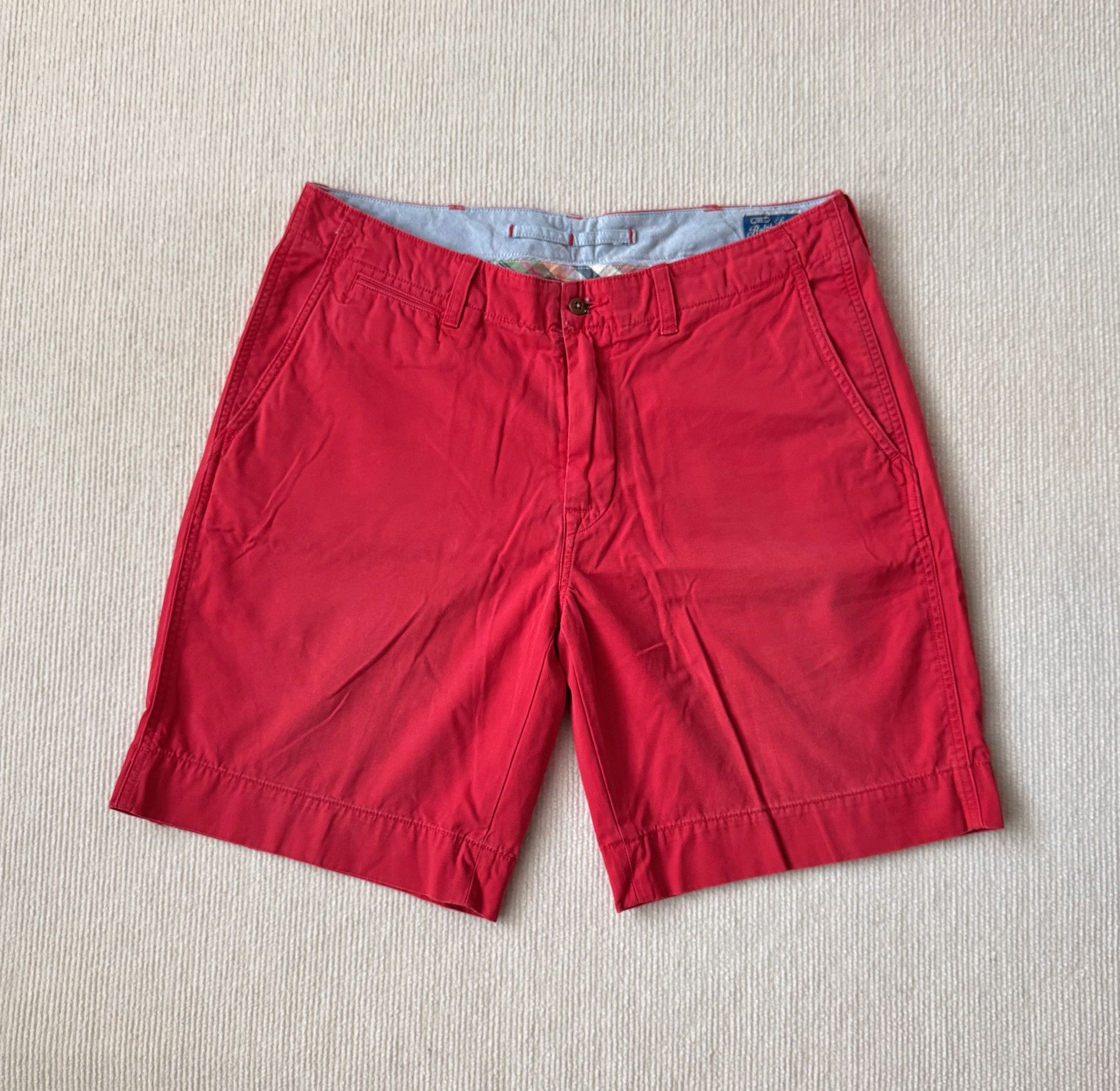Polo Ralph Lauren Polo Ralph Lauren RL-67 Faded Chino Cotton Shorts Size US 36 / EU 52 - 1 Thumbnail