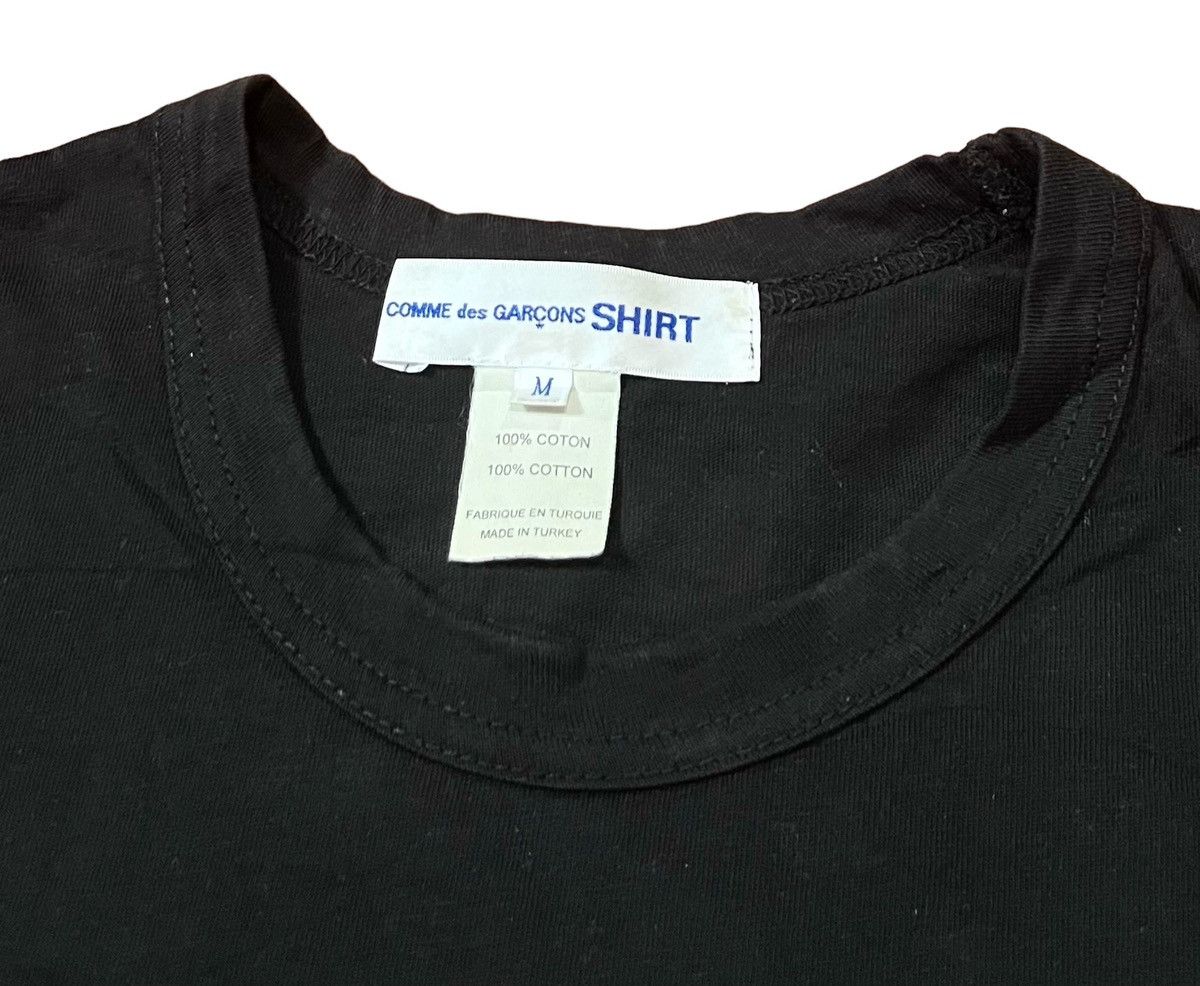 Comme des Garcons *FINAL DROP* Cdg shirt logo black tee Size US M / EU 48-50 / 2 - 3 Thumbnail