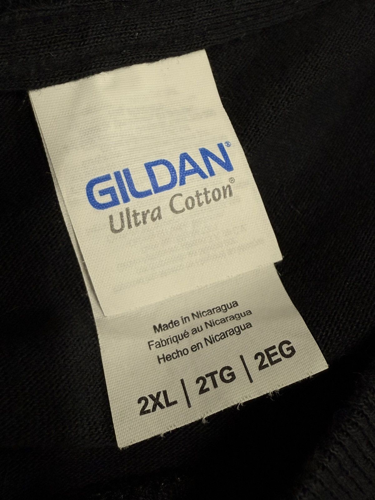 Gildan × Vintage Vintage Chess Pocket Tee Black Gilidan 2XL XXL Size US XXL / EU 58 / 5 - 3 Thumbnail