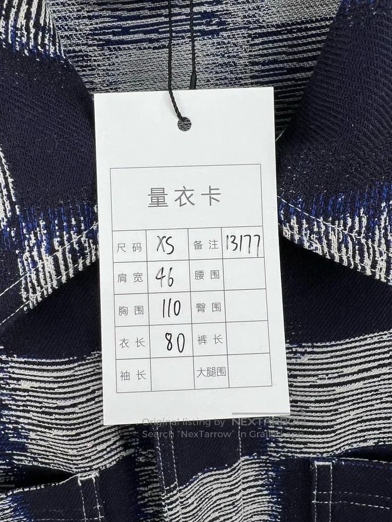Louis Vuitton LOUIS VUITTON Wool Check Shirt Jacket. Size US XS / EU 42 / 0 - 6 Thumbnail