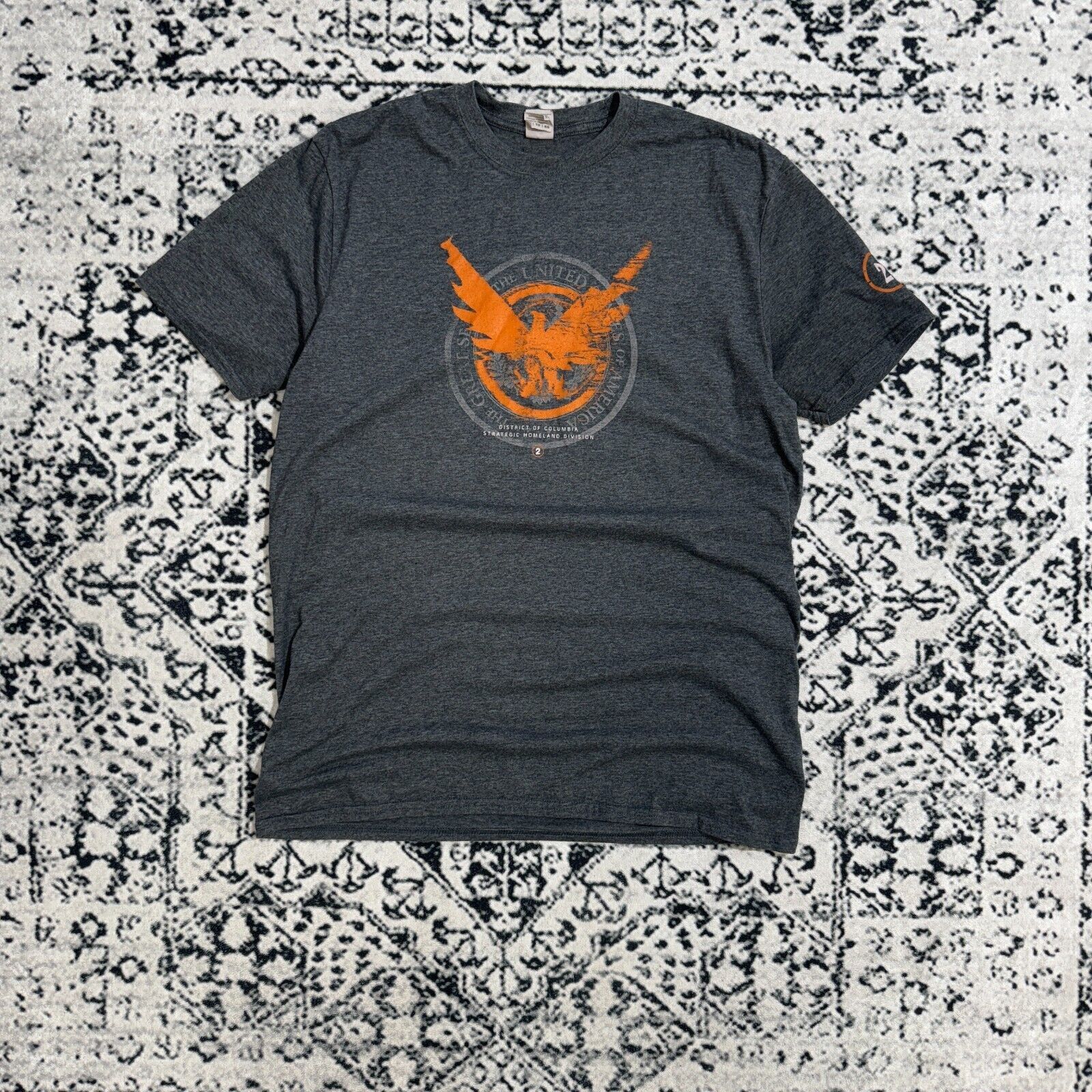 Vintage Vintage Gray Cotton T-Shirt Size XL Phoenix Y2K Sport USA Size US XL / EU 56 / 4 - 1 Thumbnail