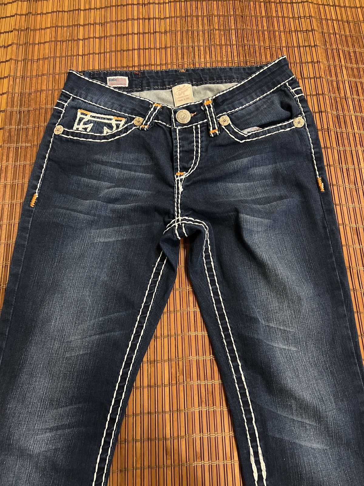 True Religion True Religion Tori Super T Denim Skinny Jeans Size 31" - 2 Thumbnail