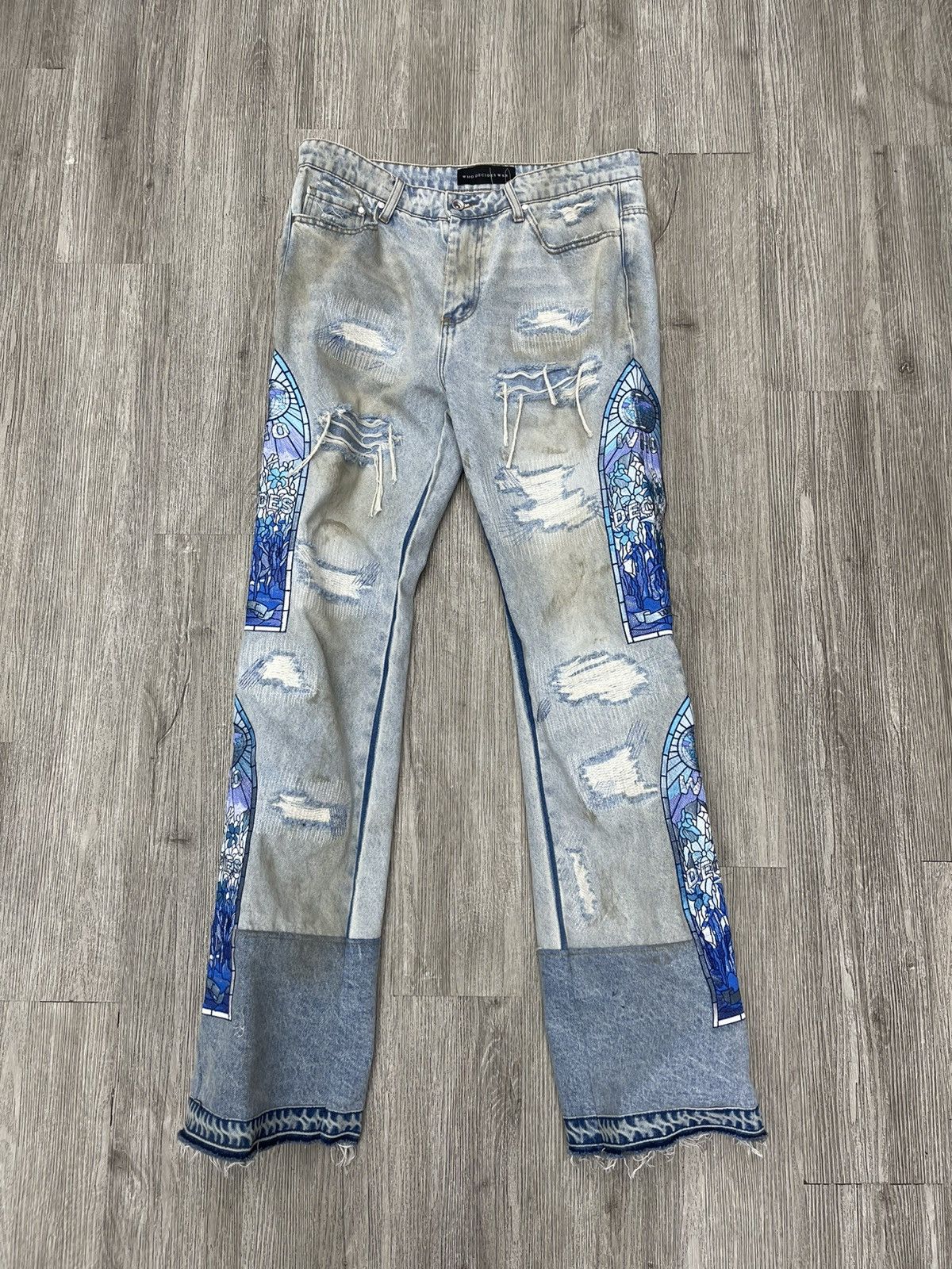 Who Decides War Who decides war jeans blue Size US 34 / EU 50 - 1 Thumbnail
