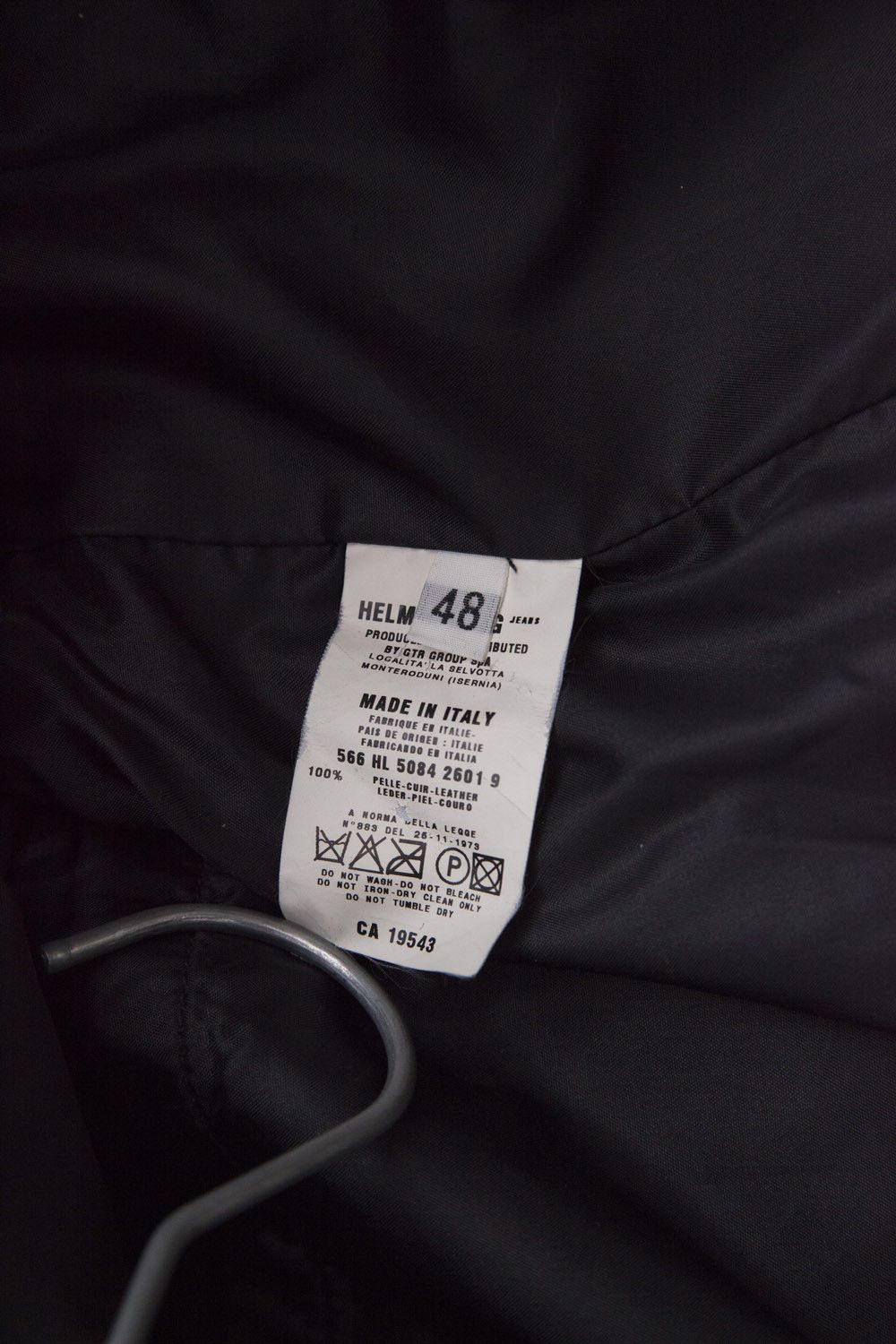 Helmut Lang AW98 leather puffer N-3B parka Size US M / EU 48-50 / 2 - 14 Thumbnail