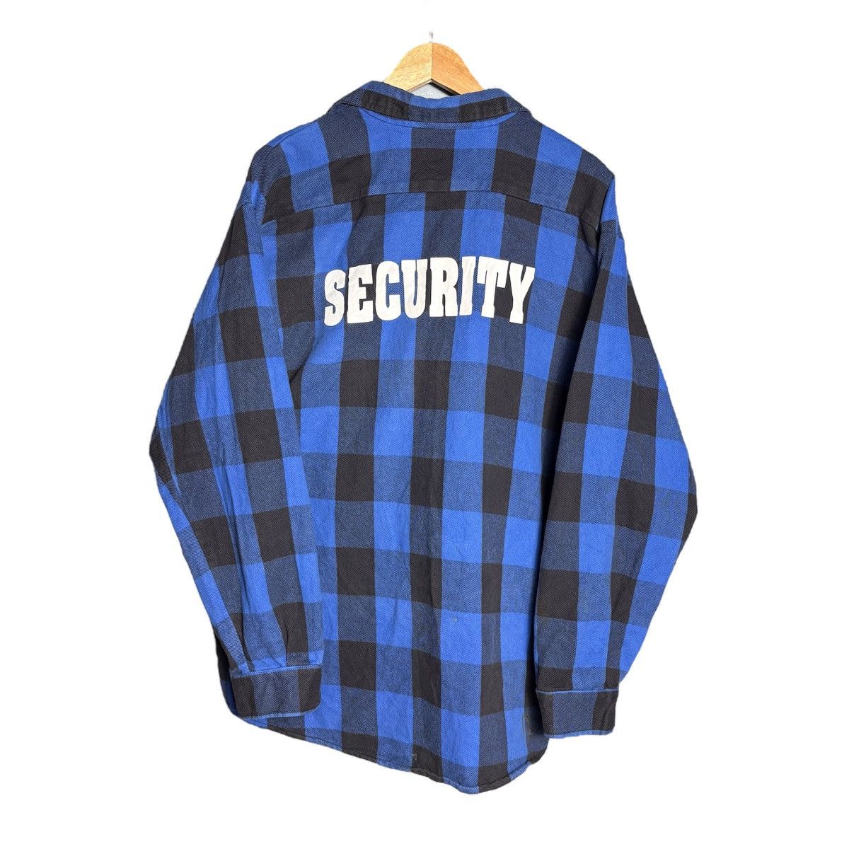 Flannel × Vintage Vintage Conet Security Canada Flannel Shirt Size US XL / EU 56 / 4 - 1 Thumbnail
