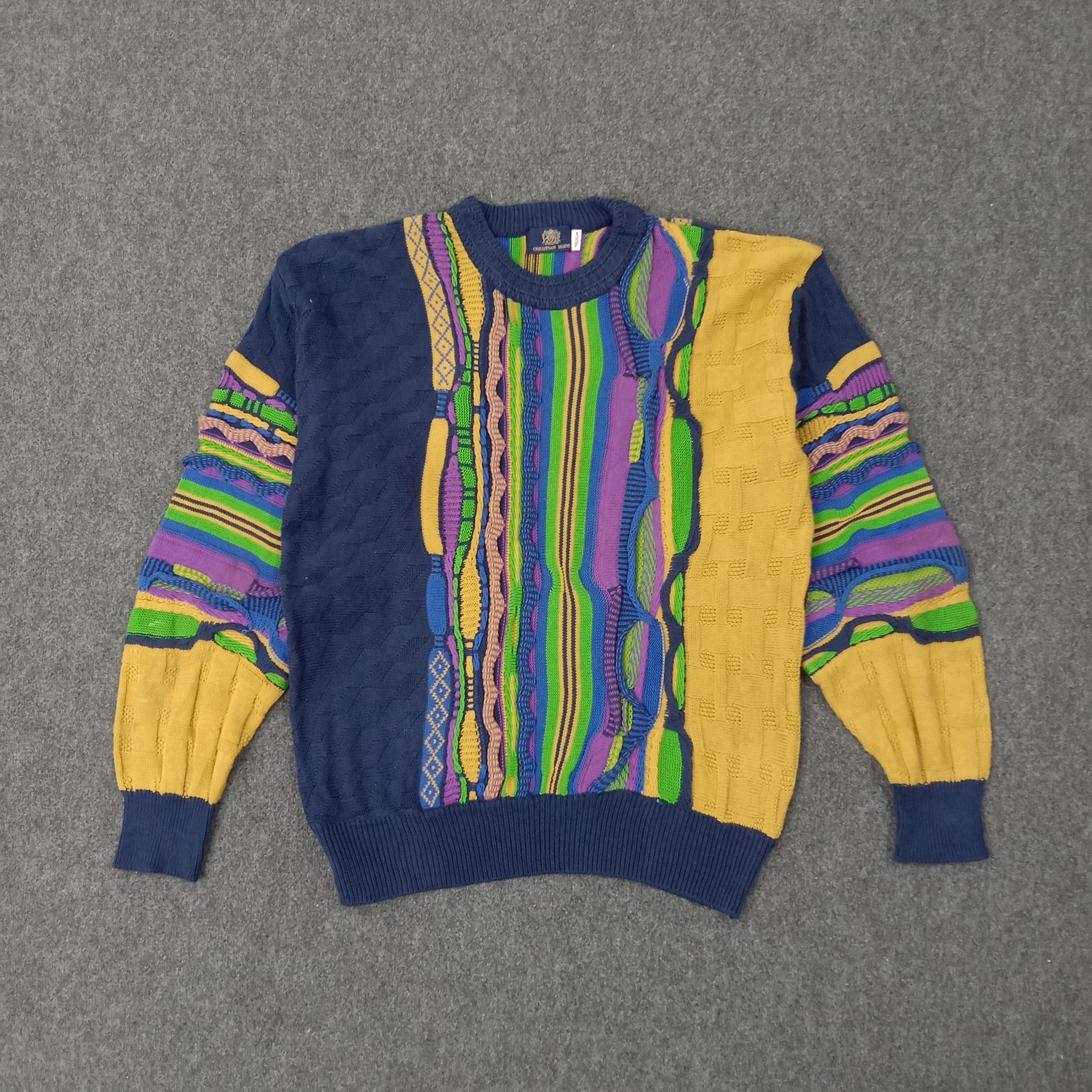 Coogi Christian Mode Hippie Style Knitwear C260N22 Size US S / EU 44-46 / 1 - 1 Thumbnail