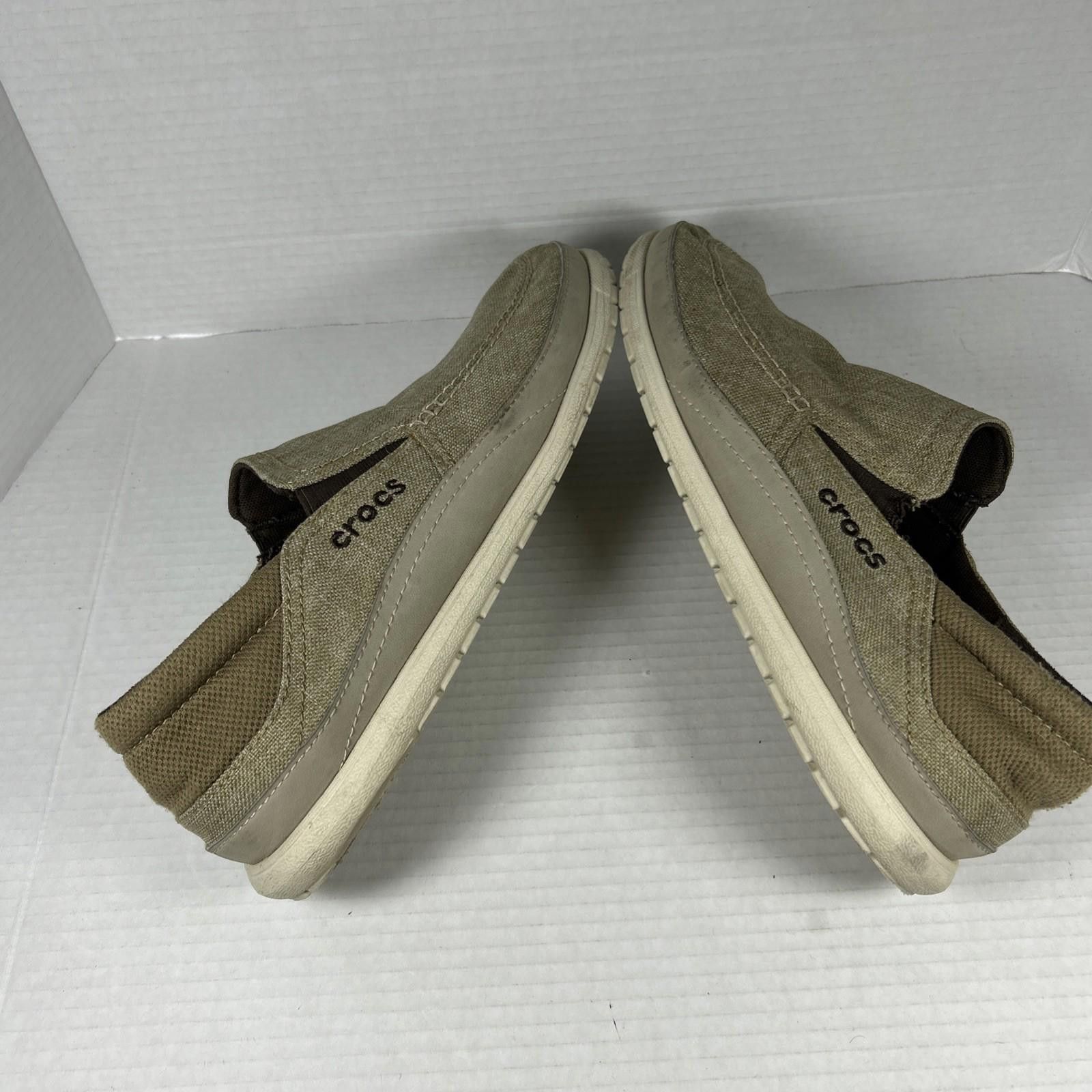 Crocs Crocs Men's Size 10M Khaki Brown 204835 Size US 10 / EU 43 - 5 Thumbnail
