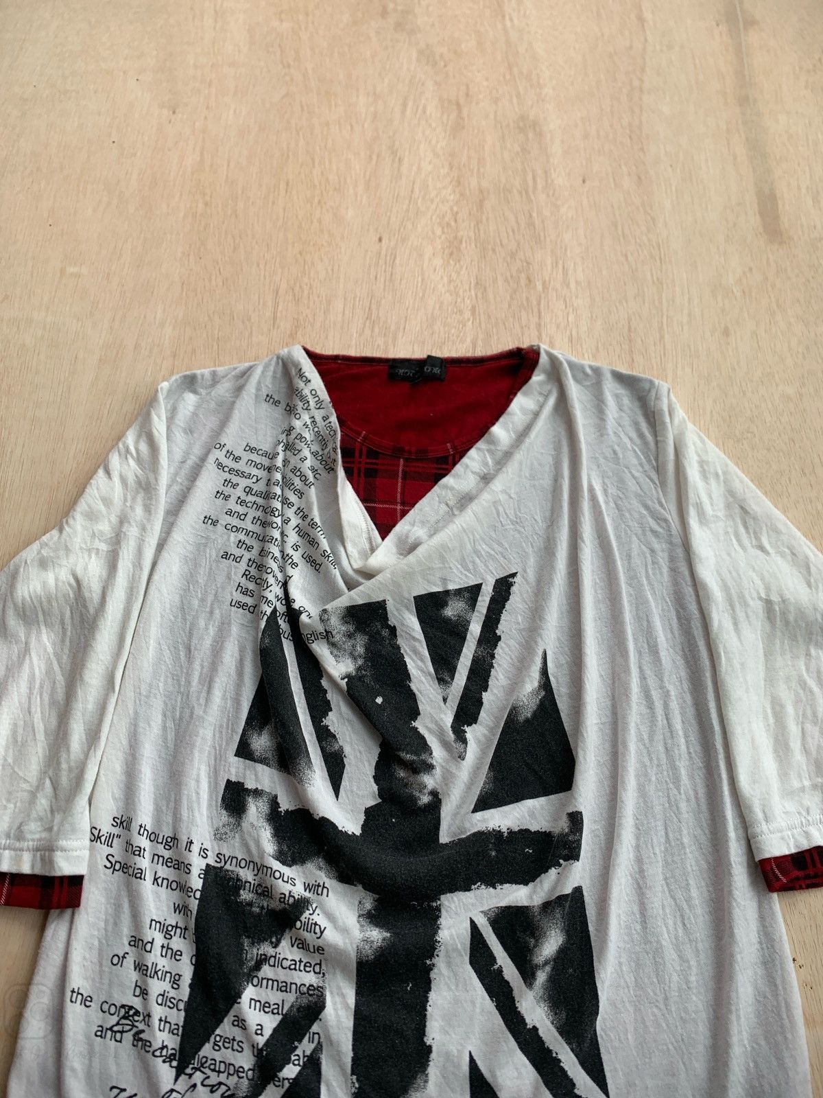 Hysteric Glamour × If Six Was Nine × Japanese Brand Y2k Double Layer Not Alone Ifsixwasnine Punk style Size US M / EU 48-50 / 2 - 2 Thumbnail