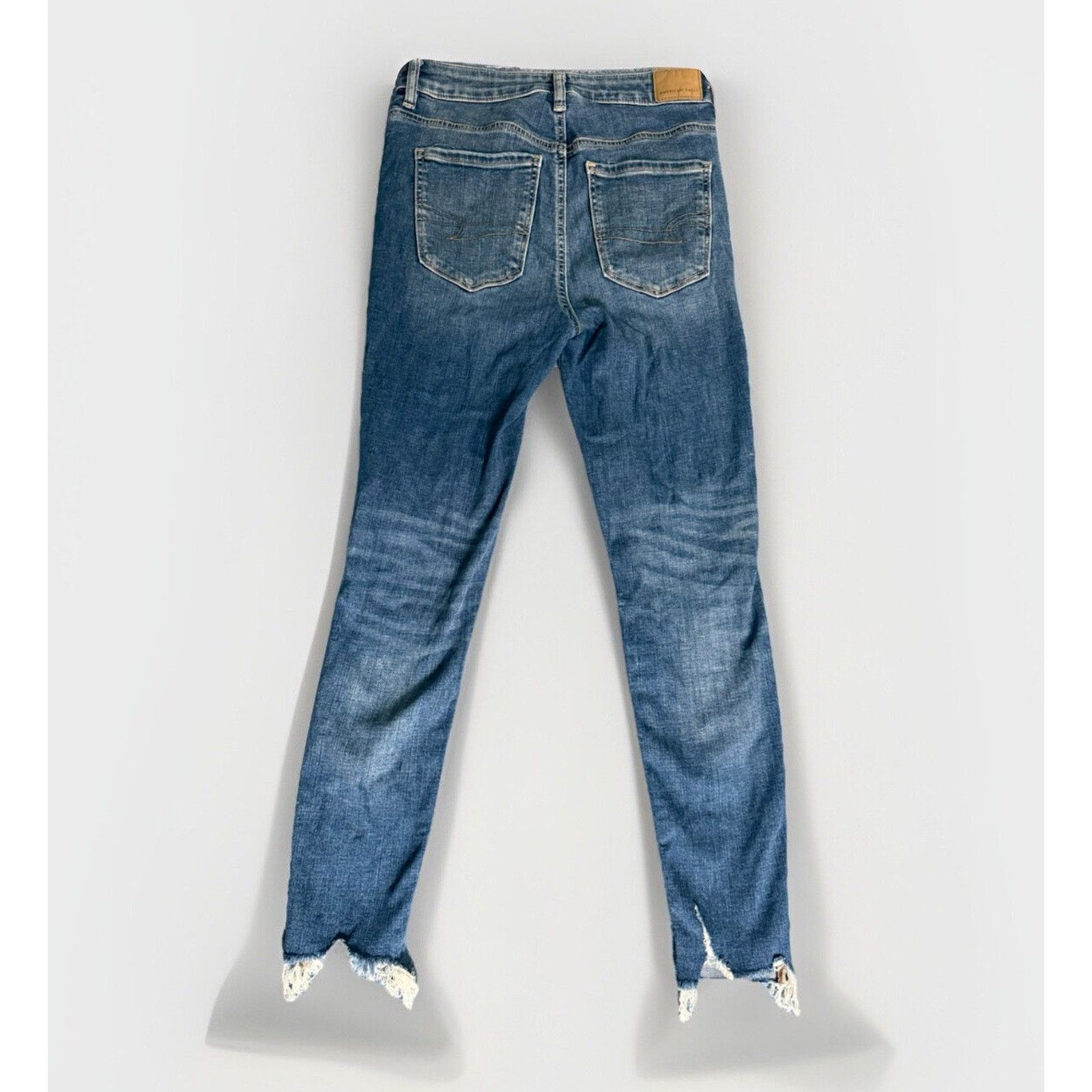 American Eagle Outfitters American Eagle Jeans Womens 4 Denim Pants Super Hi Rise Size 27" / US 4 / IT 40 - 1 Thumbnail