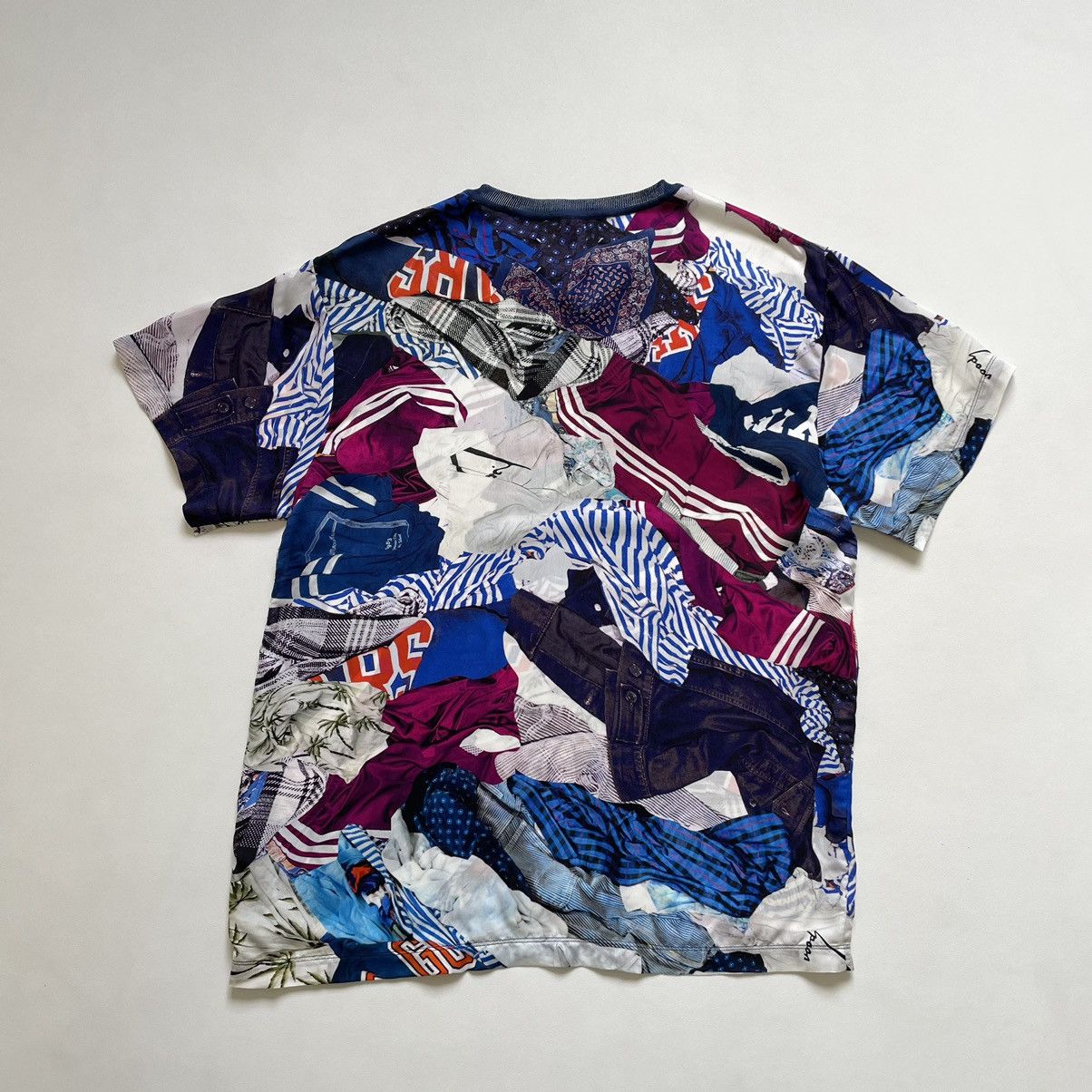 Maison Margiela S/S 17 ‘Laundry Pile’ Print T Shirt Size US M / EU 48-50 / 2 - 13 Thumbnail