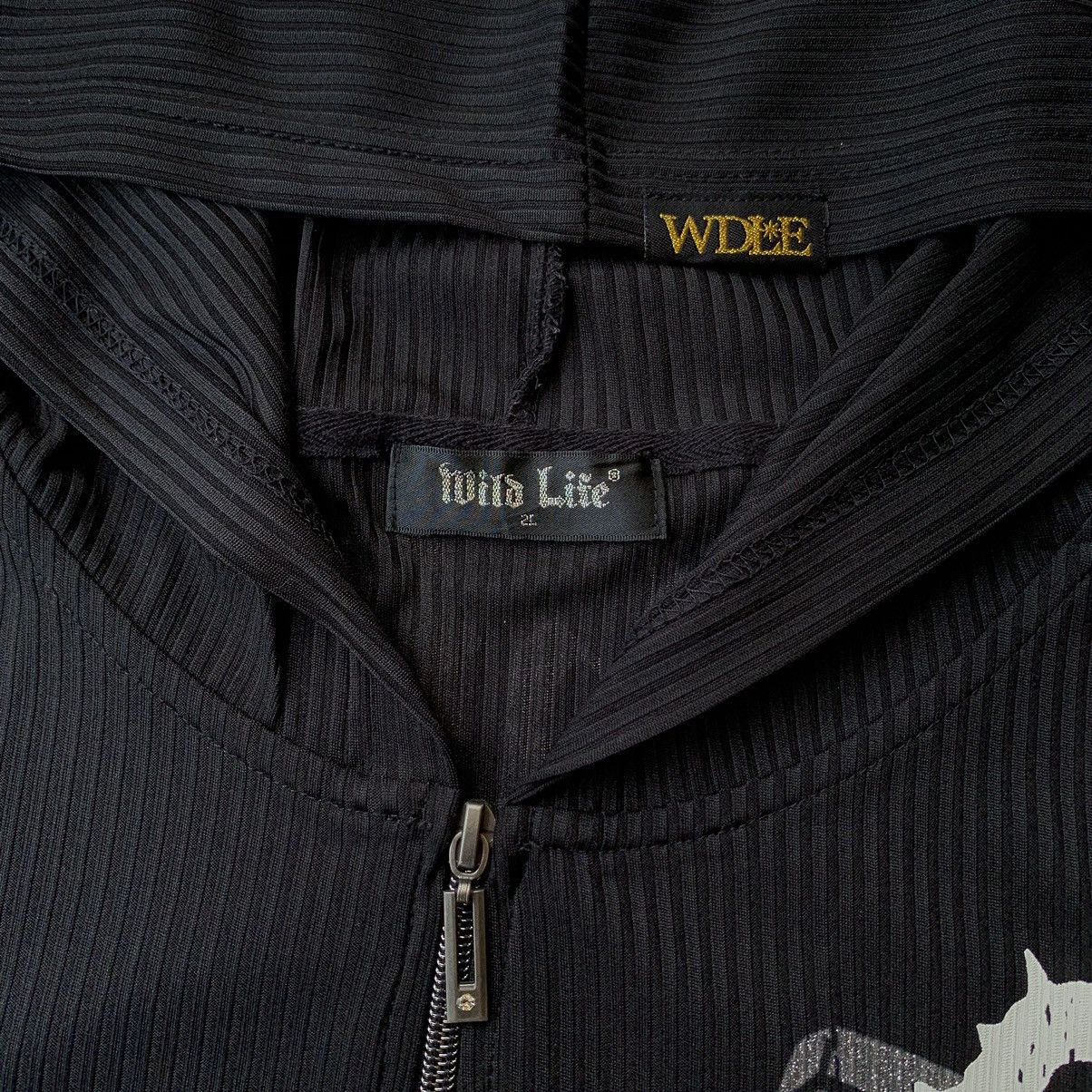 Japanese Brand Wild Life Y2k Punk Skull ziphoodie - ifsixwasnine lgb style Size US XXL / EU 58 / 5 - 10 Thumbnail