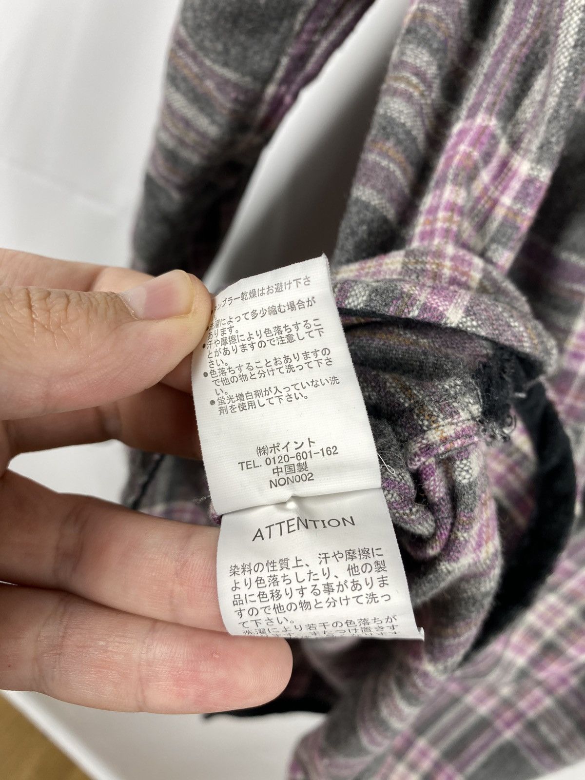 RAGEBLUE Rageblue Plaid Flannel Wool Shirt Jacket size L Size US L / EU 52-54 / 3 - 10 Thumbnail
