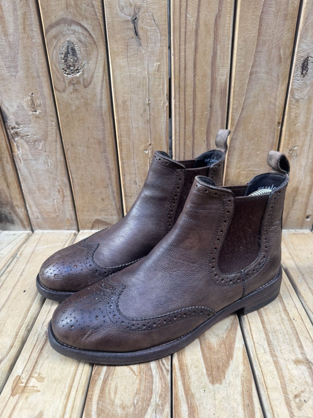 Church's Church’s ‘GRAFTON’ Brown Leather Boots Women’s EUR 37 H UK 4 Size US 7 / IT 37 - 8 Thumbnail