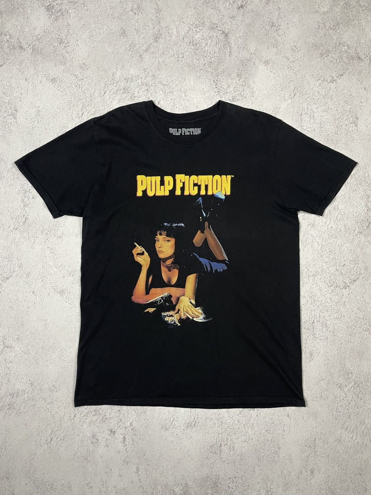 Vintage Pulp Fiction Rare Tarantino Movie T-shirt Miramax Size US L / EU 52-54 / 3 - 1 Thumbnail
