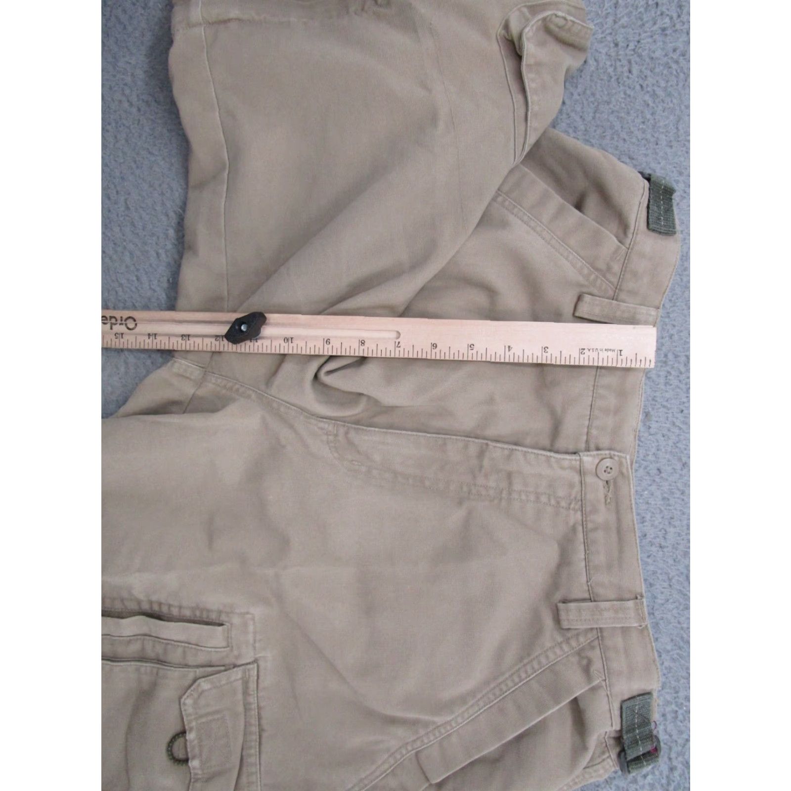 Vintage VTG Northcrest Cargo Pants Beige 34x32 Men's Cargo Convertible Read Tags 100% Cotton Size US 34 / EU 50 - 7 Thumbnail