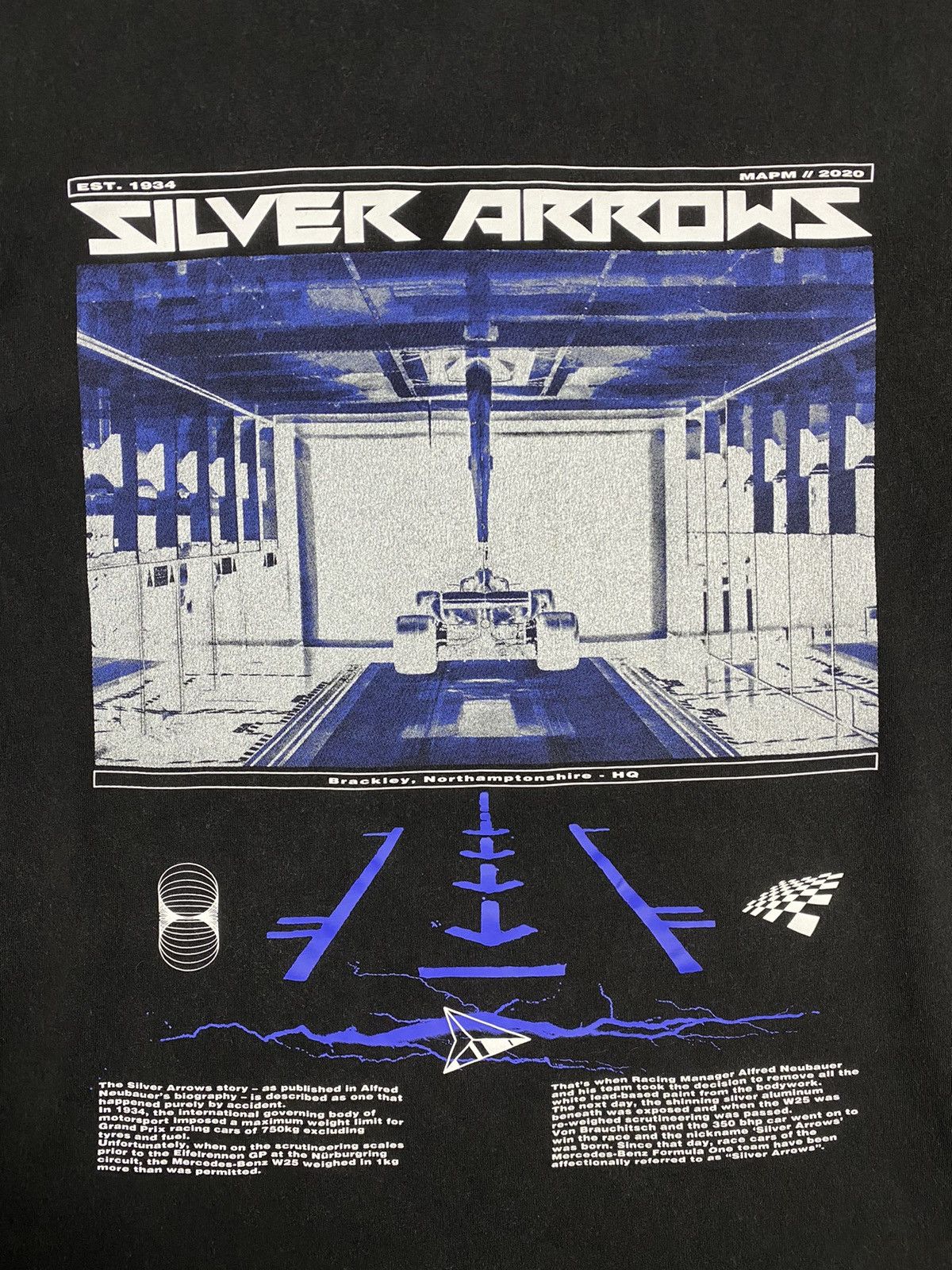 Puma Puma Mercedes Benz AMG Petronas Silver Arrows Racing Tee Size US M / EU 48-50 / 2 - 6 Thumbnail