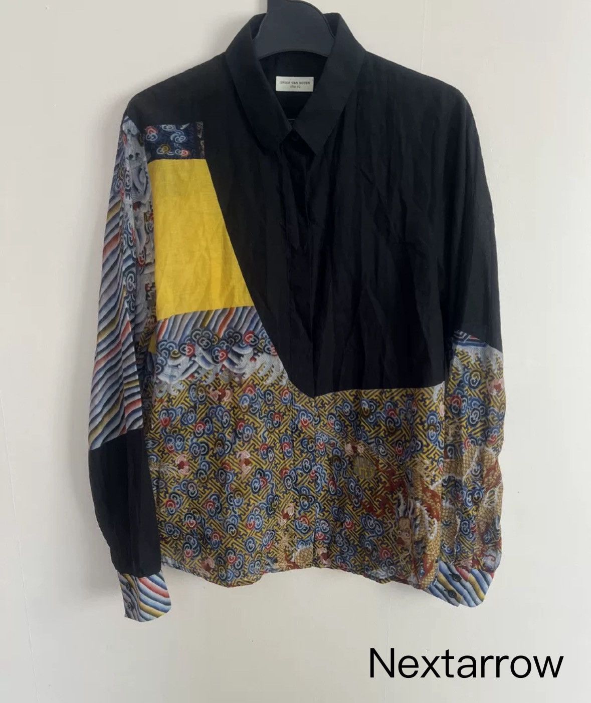 Dries Van Noten Dries van noten Dragon pattern Xiangyun shirt 2412-Nextarrow Size US M / EU 48-50 / 2 - 1 Thumbnail
